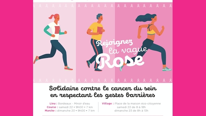 Challenge du ruban rose, dimanche 23 Octobre 2022 à Bordeaux