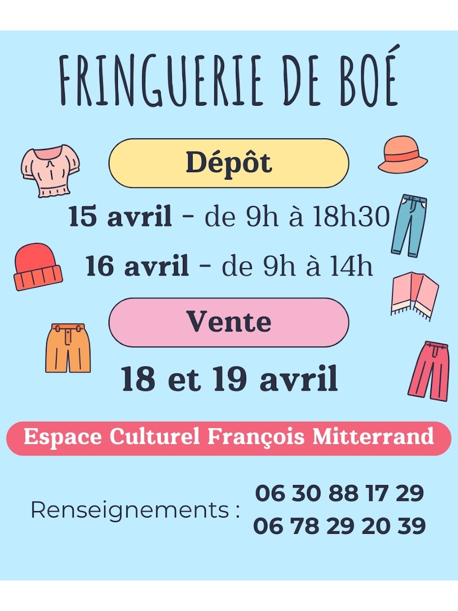 Fringuerie de Boé