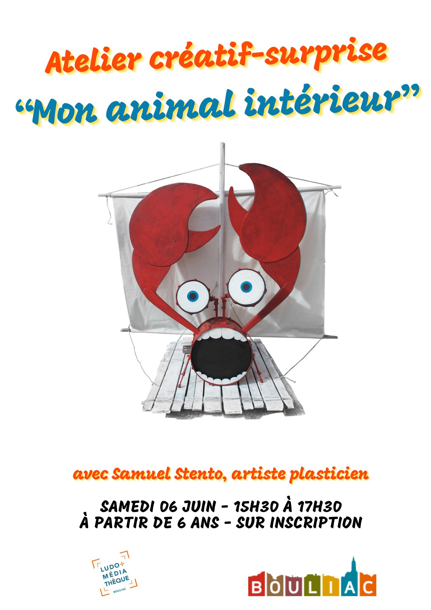 Atelier créatif "Mon animal intérieur"