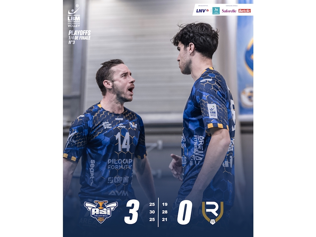 ASI vs Reims : Victoire 3/0 !!