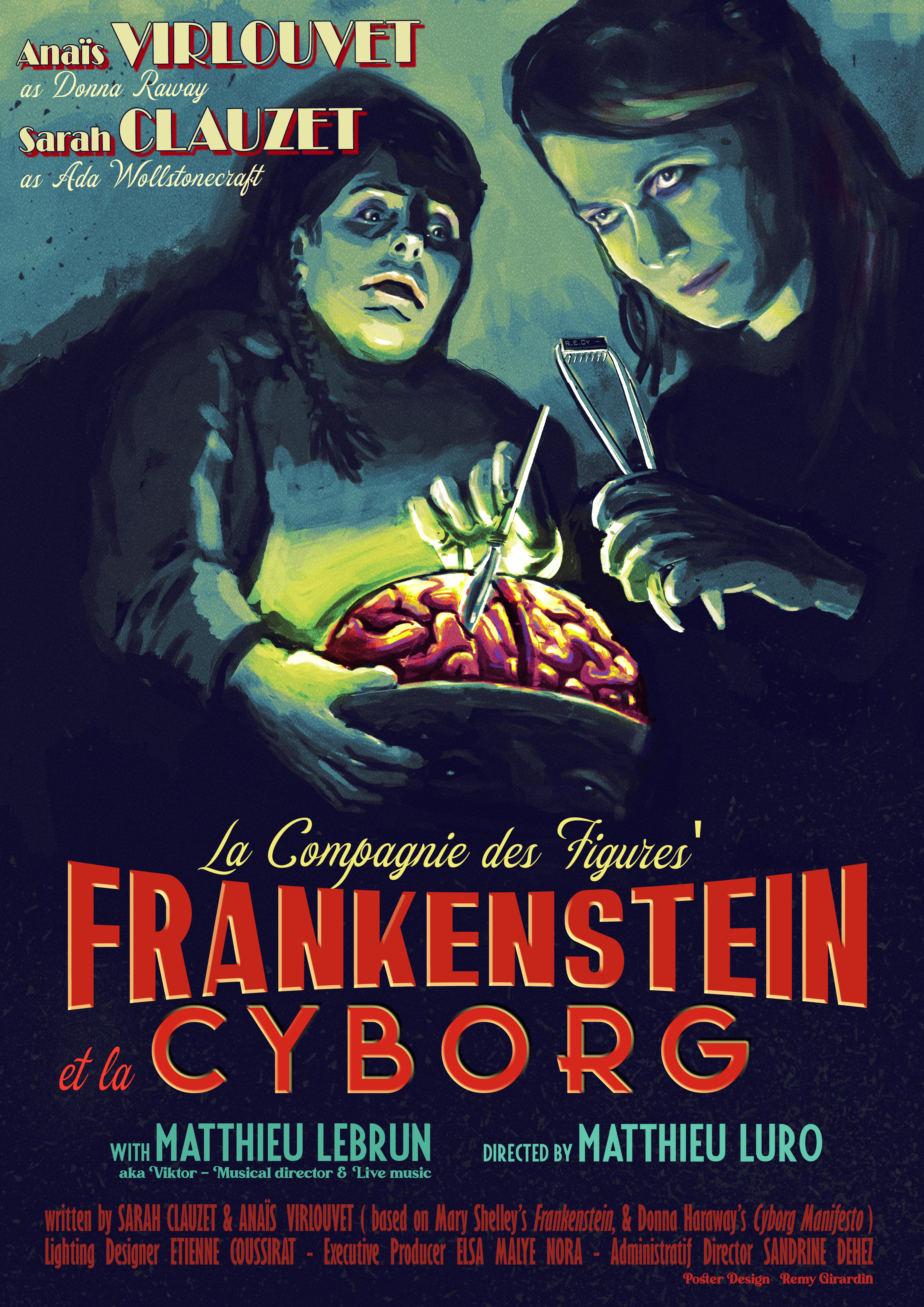 FRANKENSTEIN ET LA CYBORG - CIE DES FIGURES