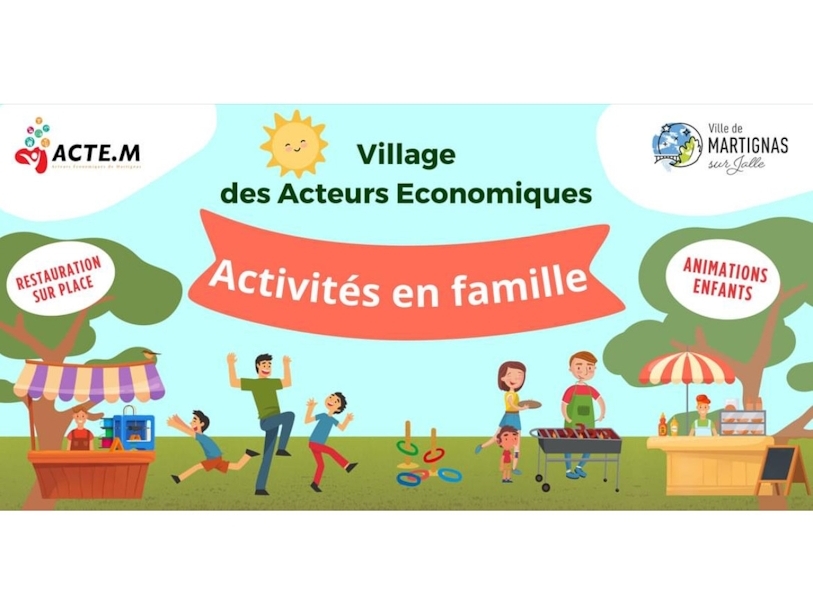 Un dimanche au Village des Acteurs économiques de Martignas sur jalle
