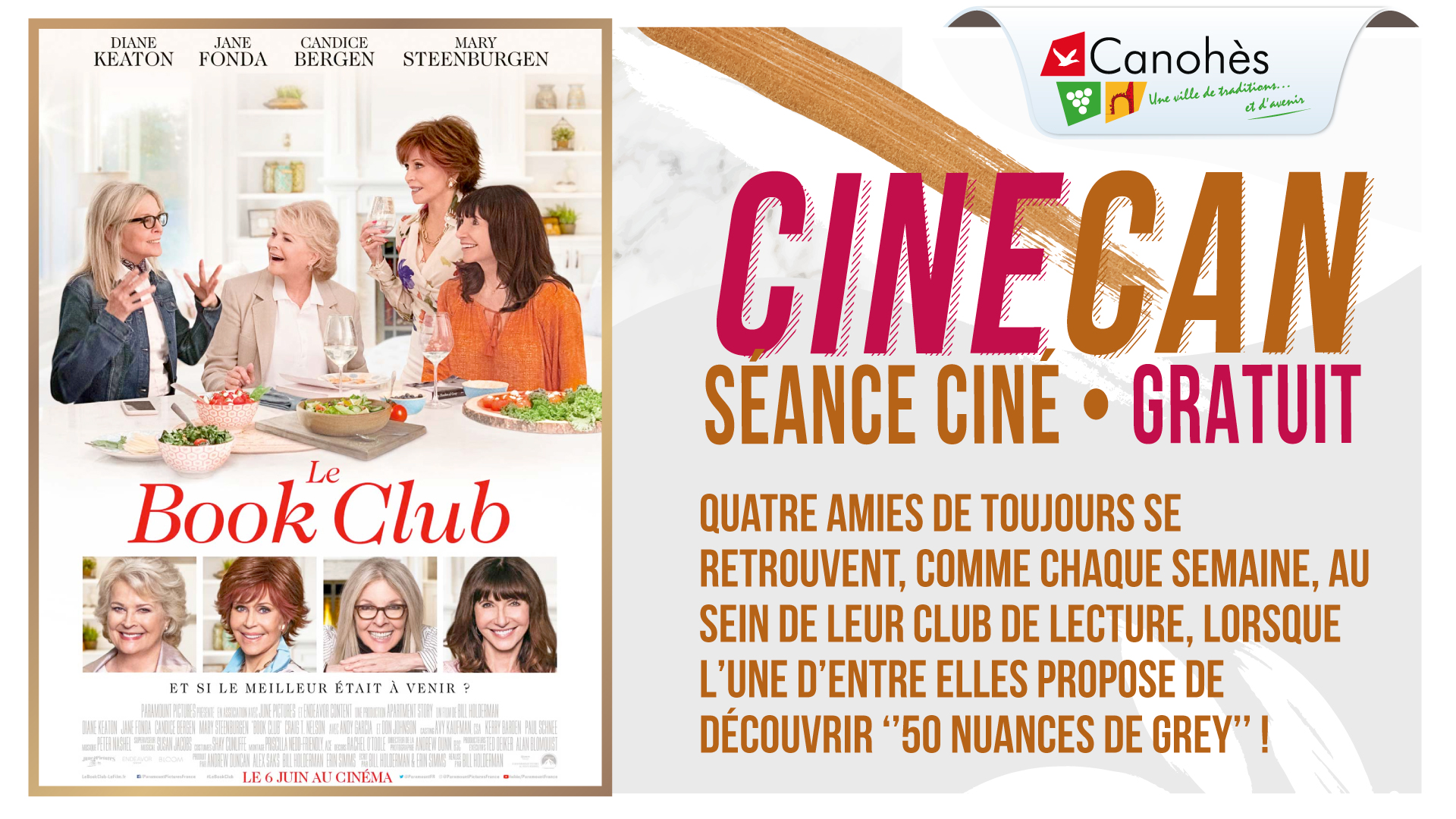 Nouvelle séance gratuite CINE CAN