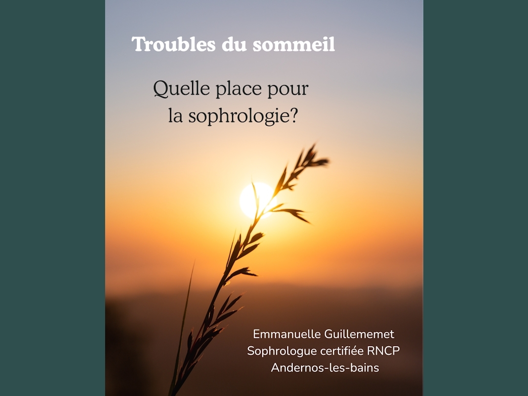 Troubles du sommeil : quelle place pour la sophrologie?