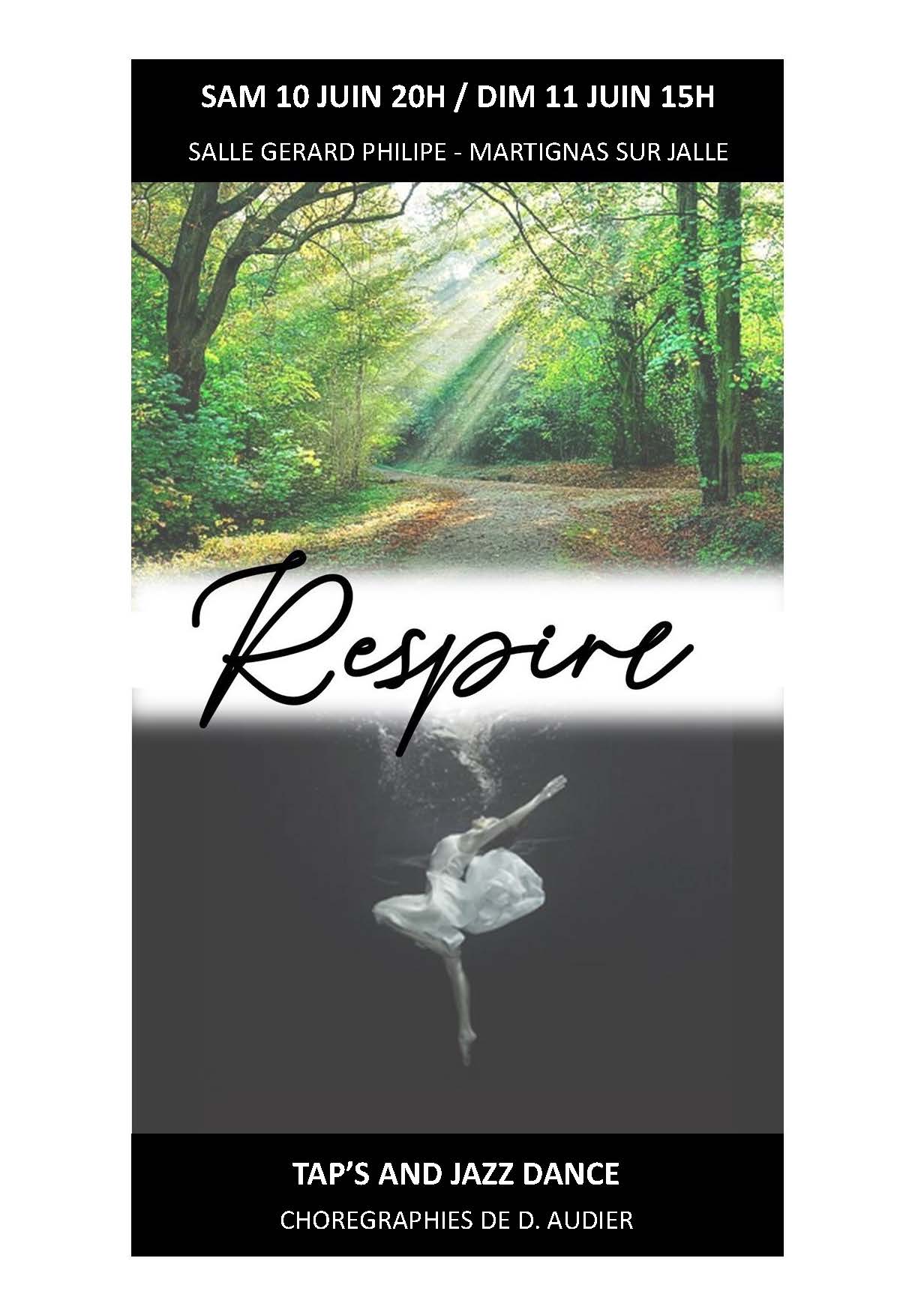 RESPIRE - GALA DE DANSE LES 10 & 11 JUIN 2023
