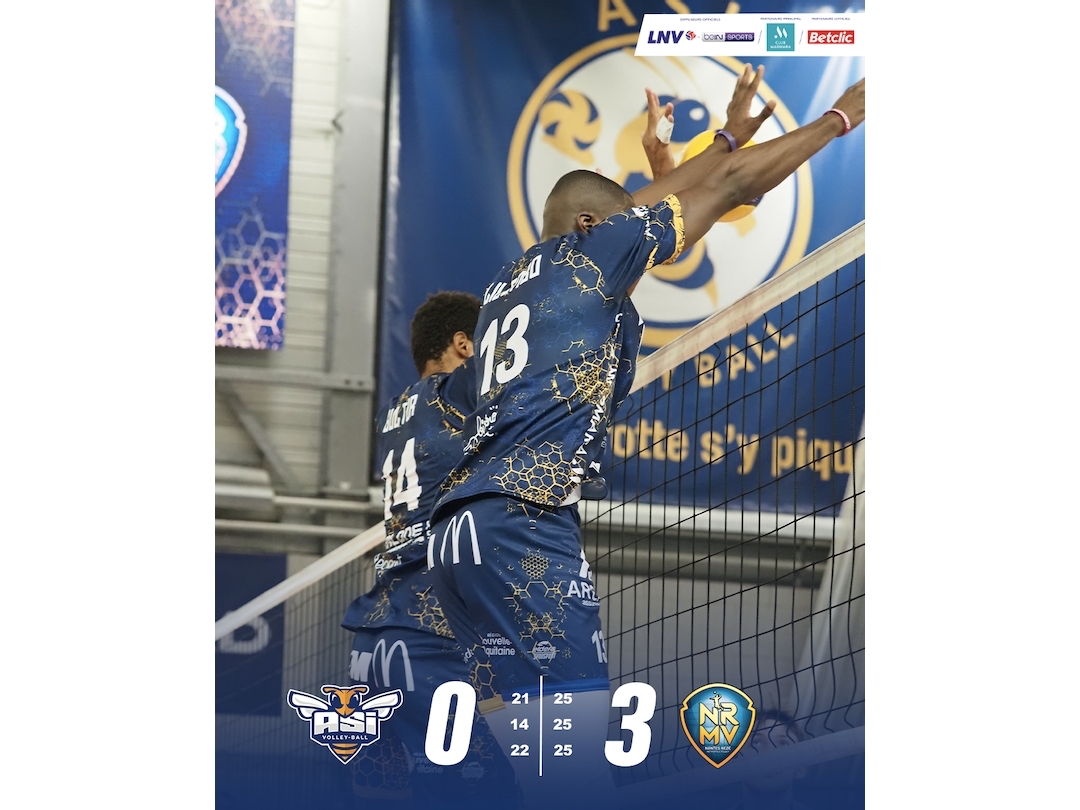 ASI vs Nantes Rezé : Défaite 3/0