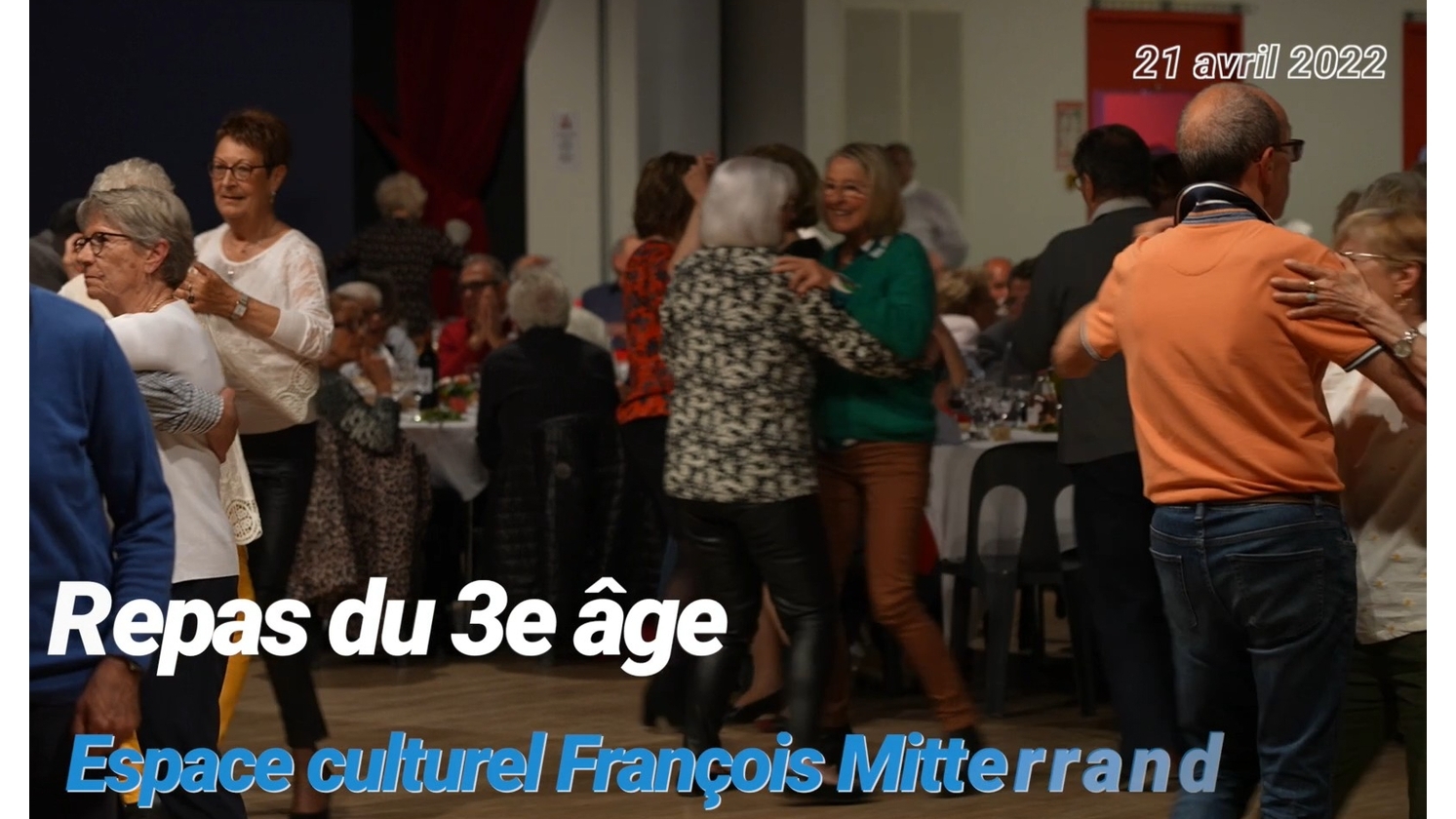 Clip vidéo du repas des aînés