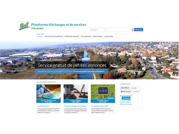 Petites annonces et forum d'échanges