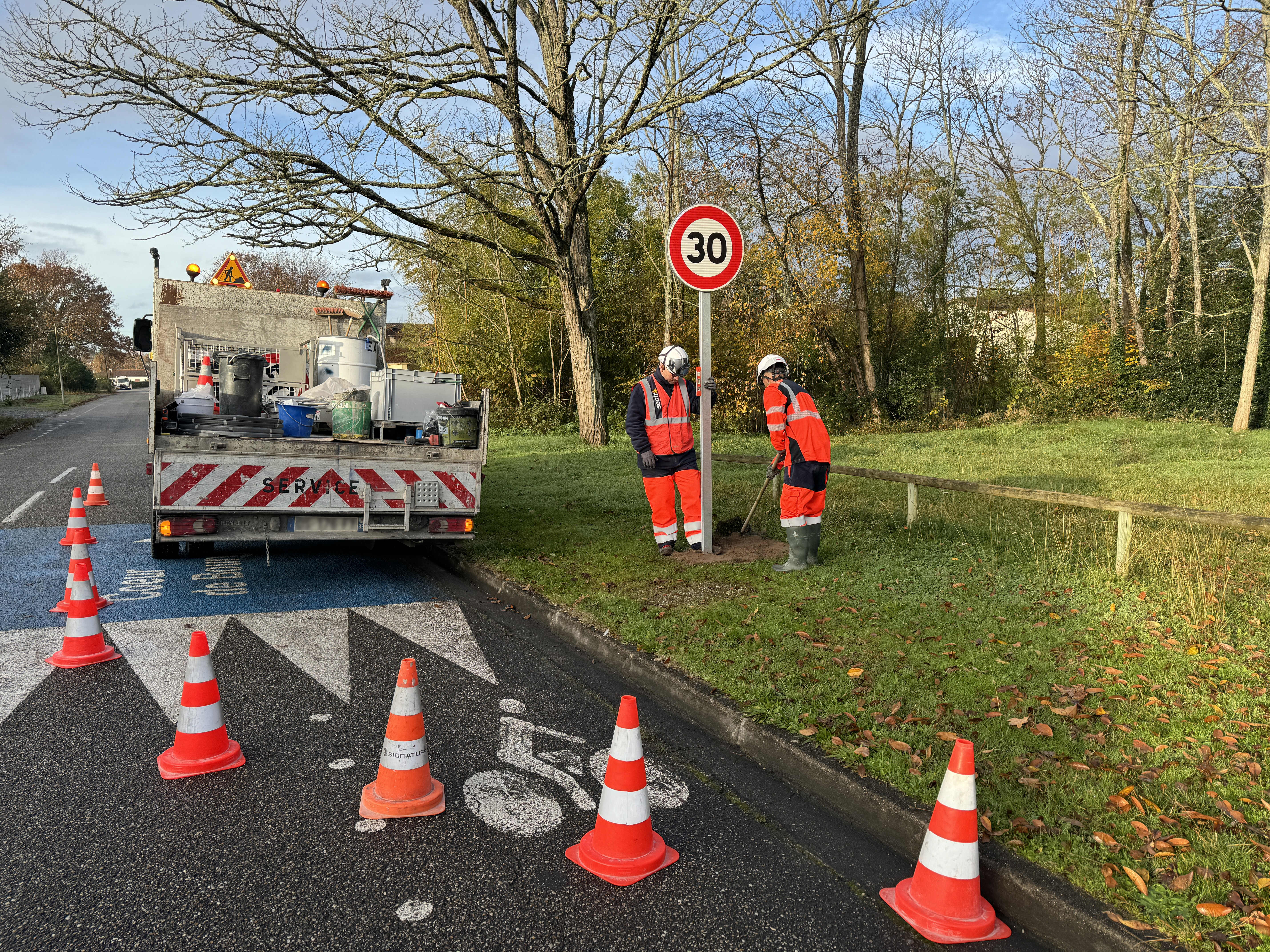 Saint-Jean-d'Illac passe à 30km/h