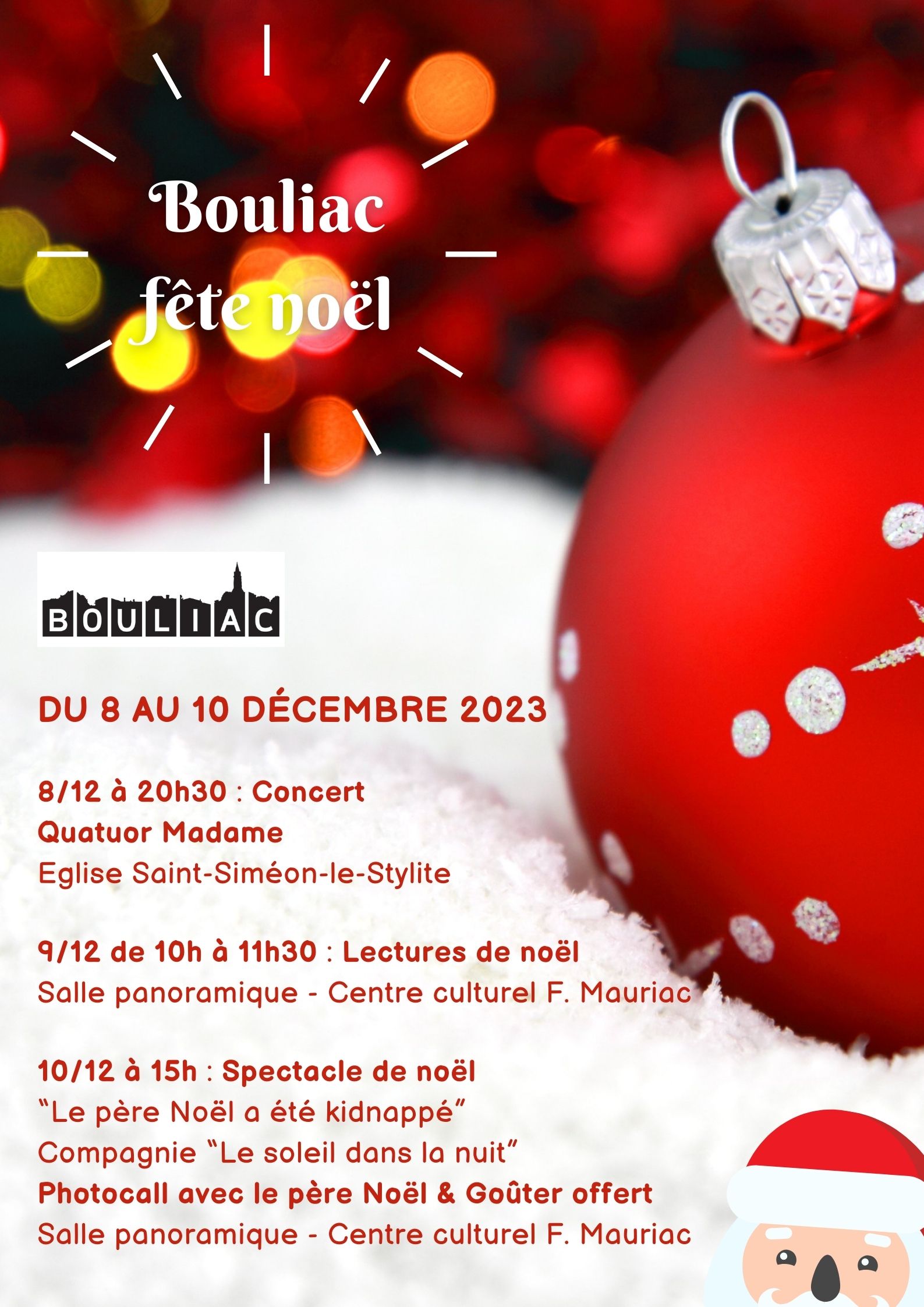 Bouliac fête noël