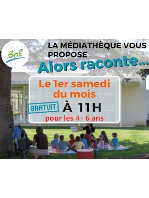 Alors raconte 4-6 ans, histoires tirées des bacs de la médiathèque