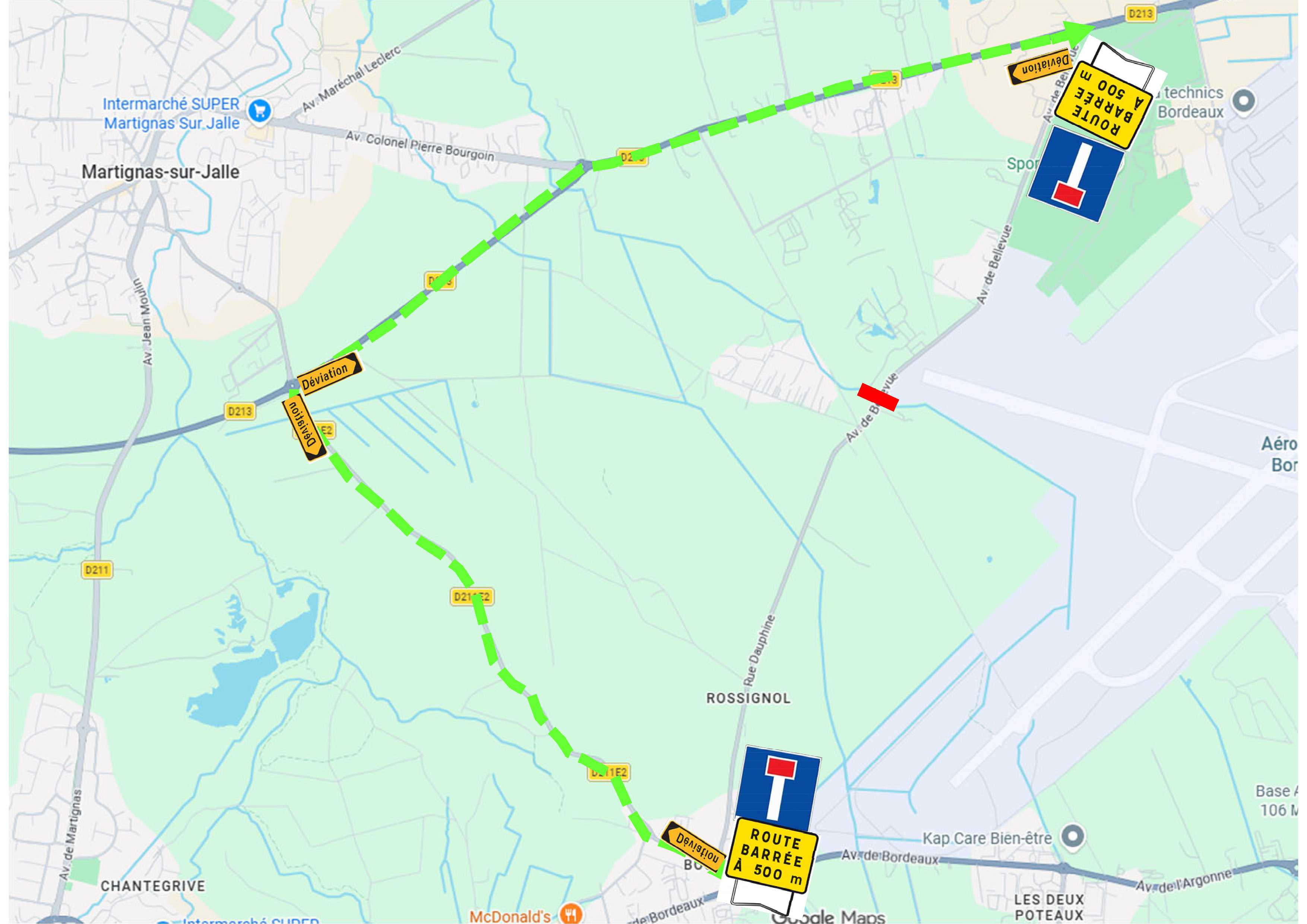 Info fermeture - Rue Dauphine