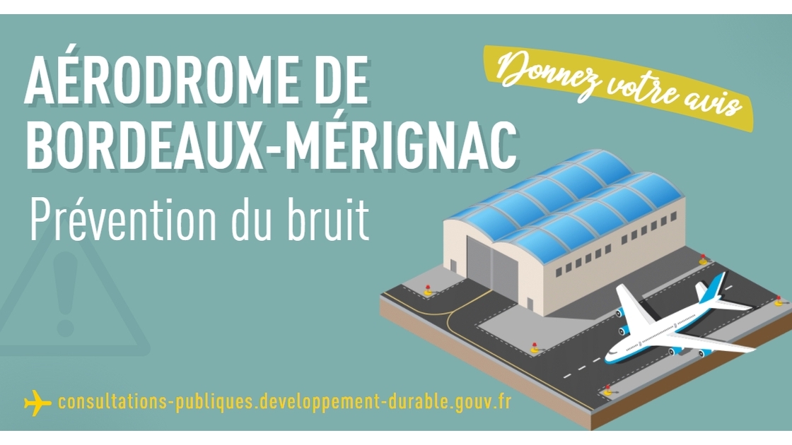 Nuisances sonores : aérodrome de Bordeaux-Mérignac