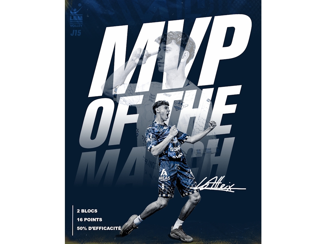 Lucas Alleix MVP !