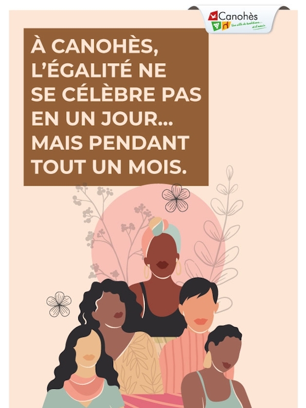 💜 À Canohès, l’égalité ne se célèbre pas en un jour… mais pendant tout un mois 