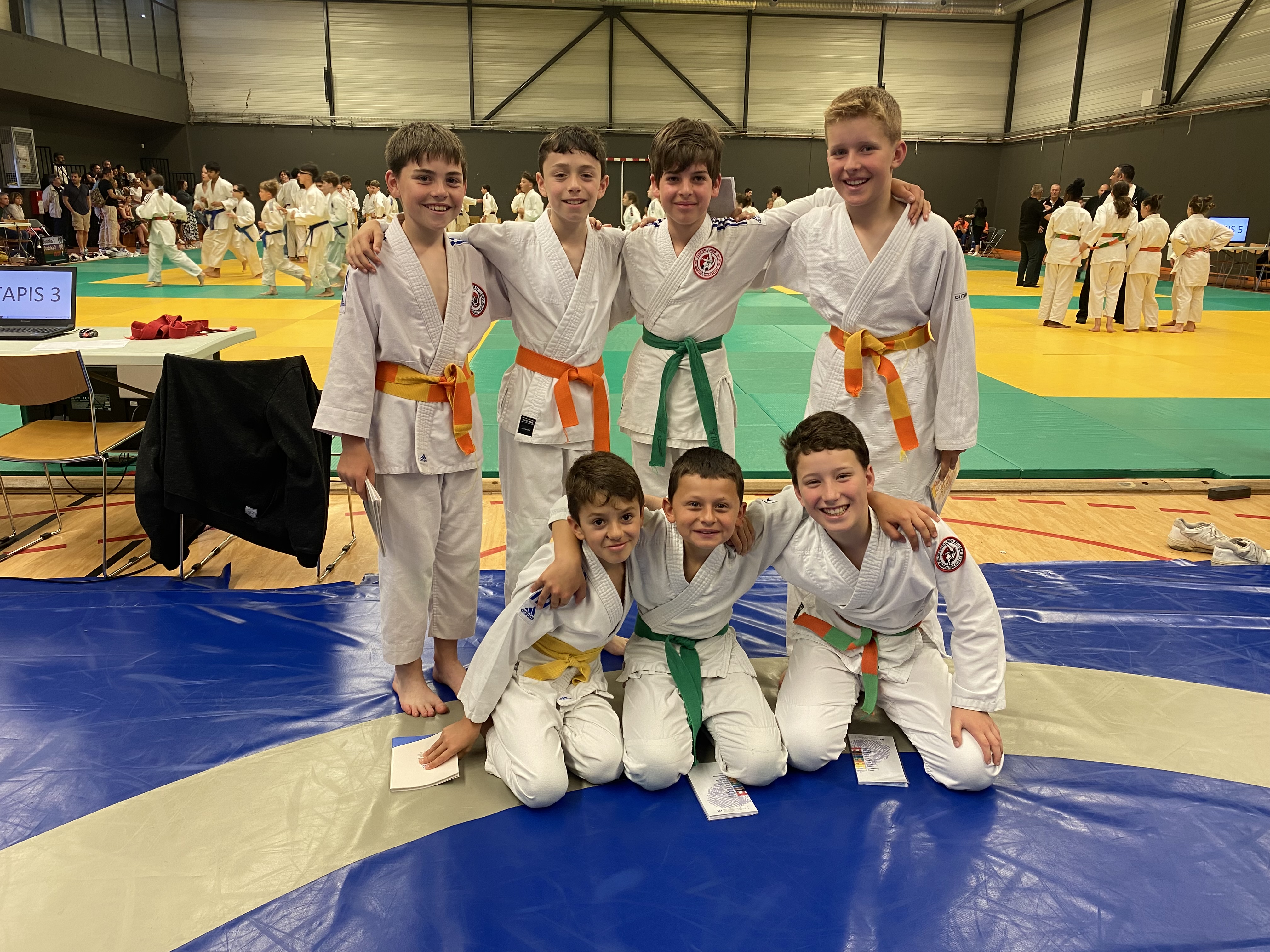 Equipe benjamins Martignas