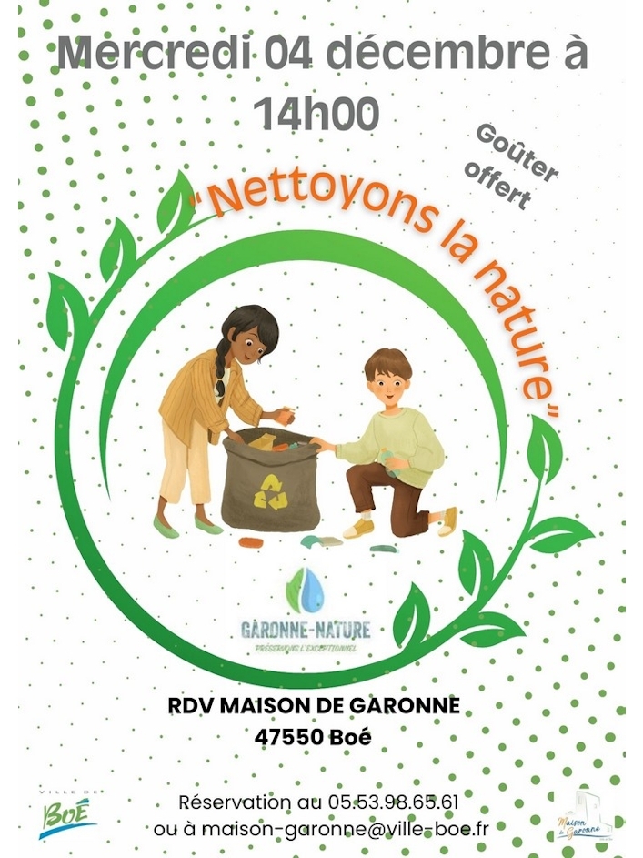 Nettoyons la nature