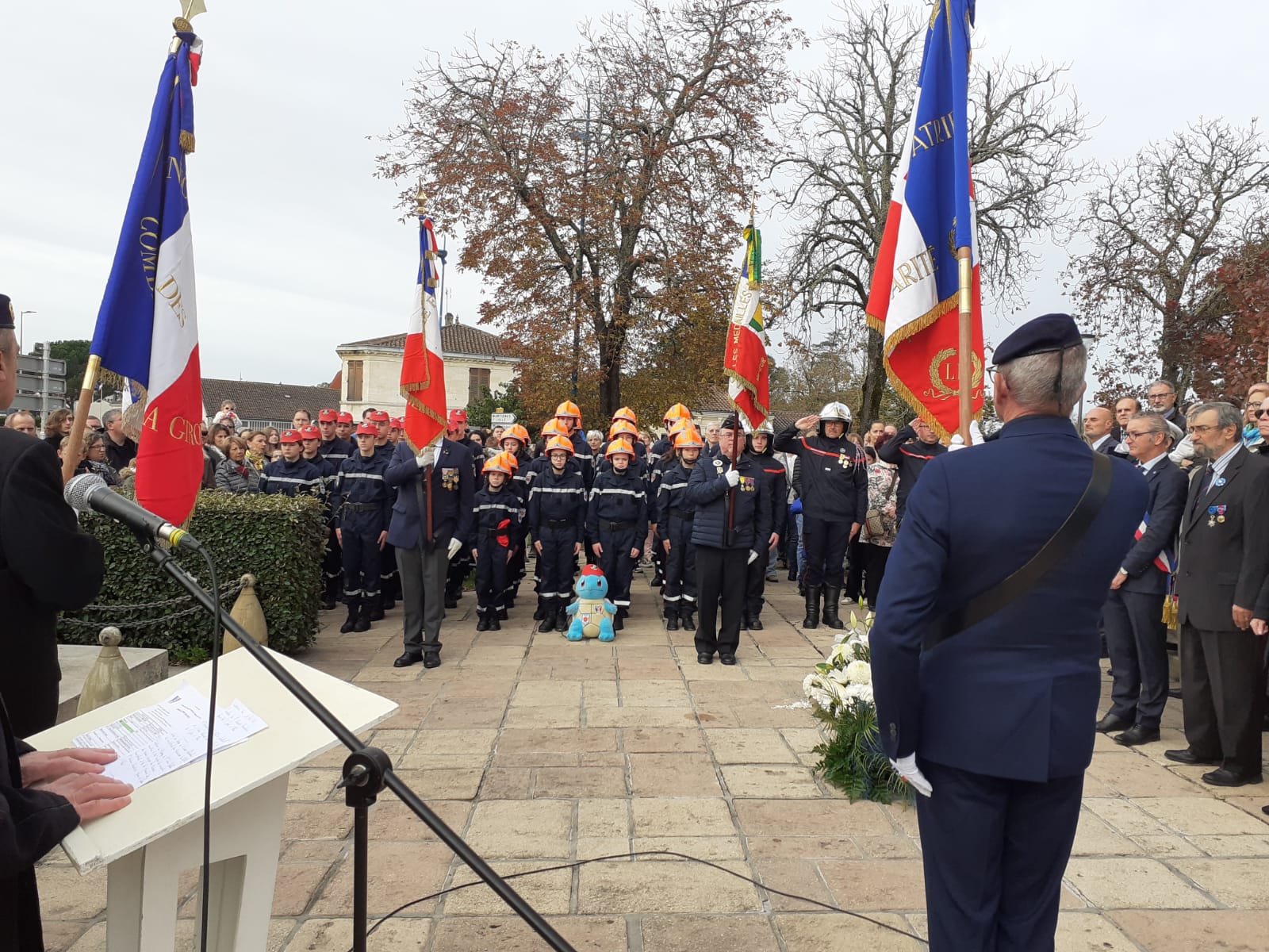 Cérémonie de l'Armistice du 11 novembre