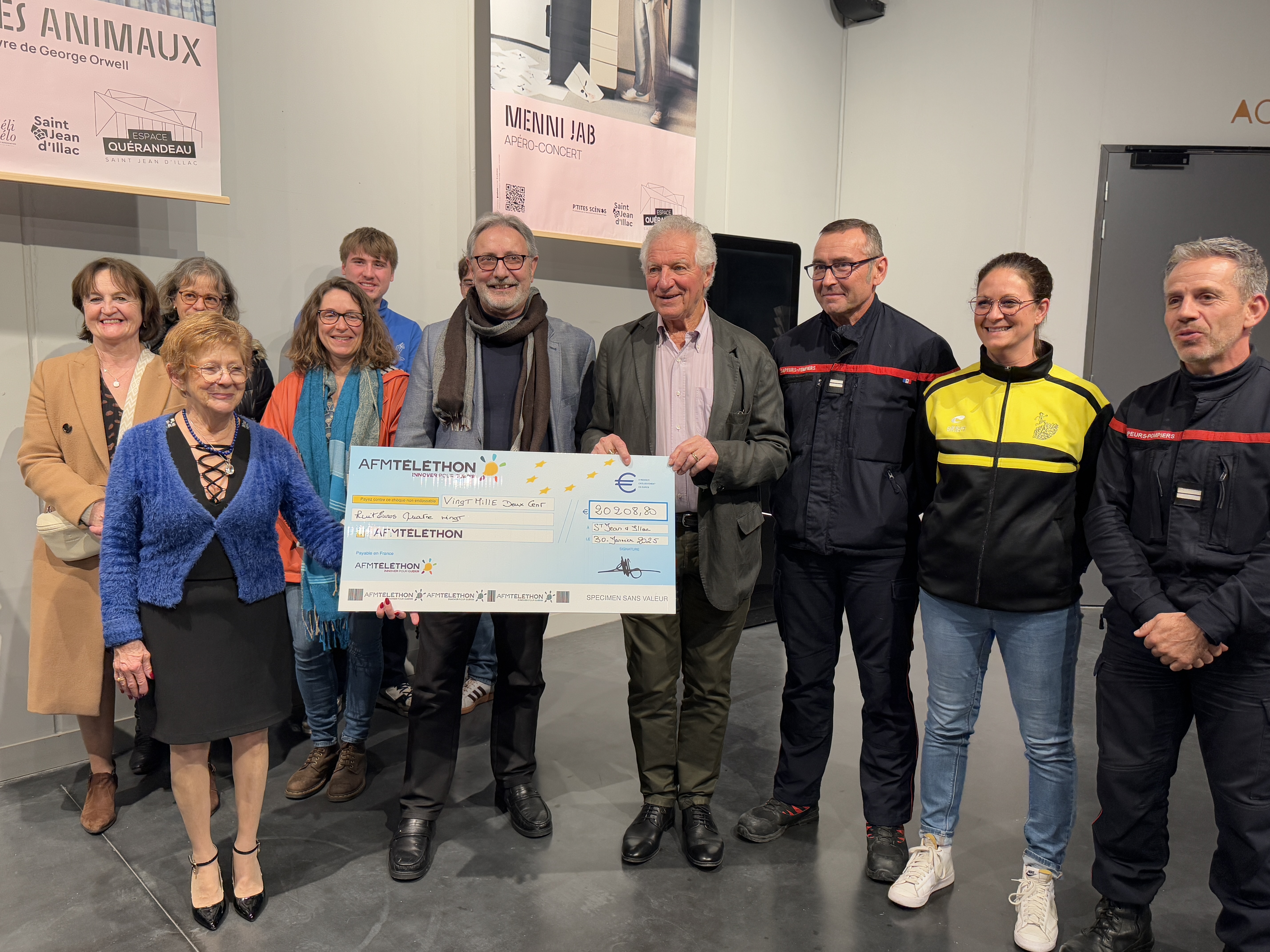 Élan de solidarité exceptionnel pour le Téléthon