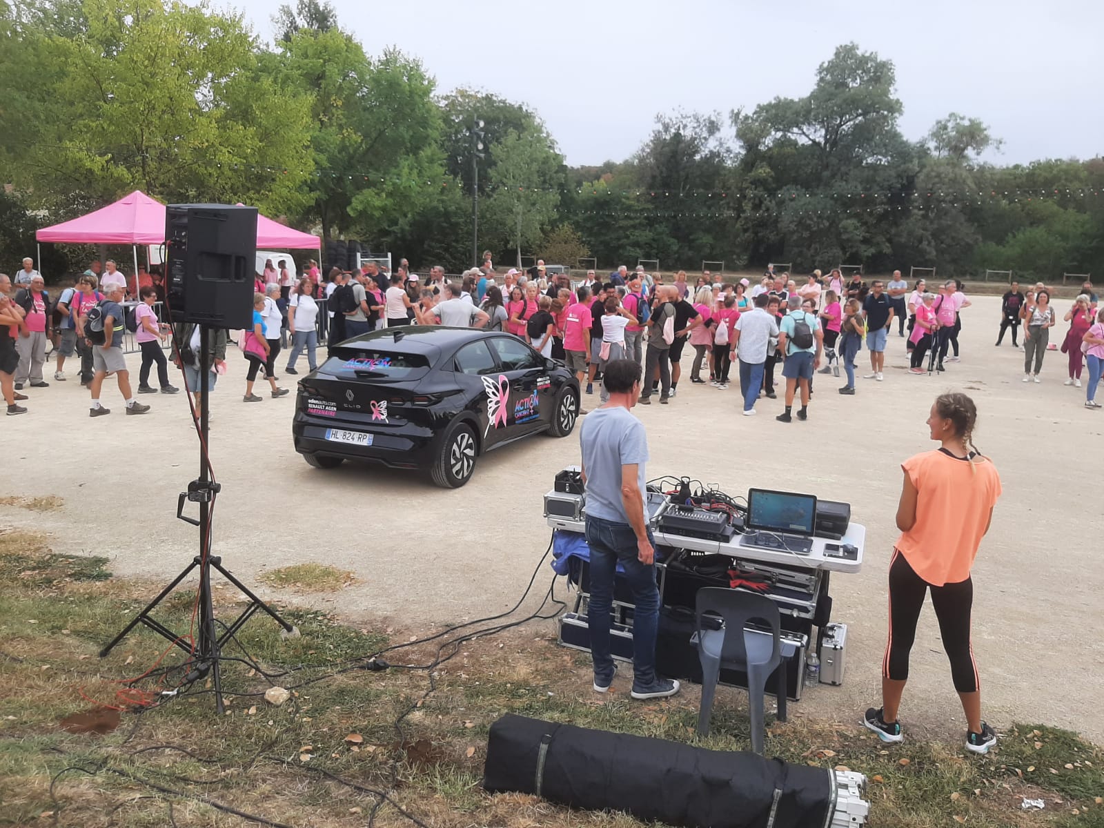 𝐎𝐜𝐭𝐨𝐛𝐫𝐞 𝐫𝐨𝐬𝐞 : à Boé, la solidarité en marche !