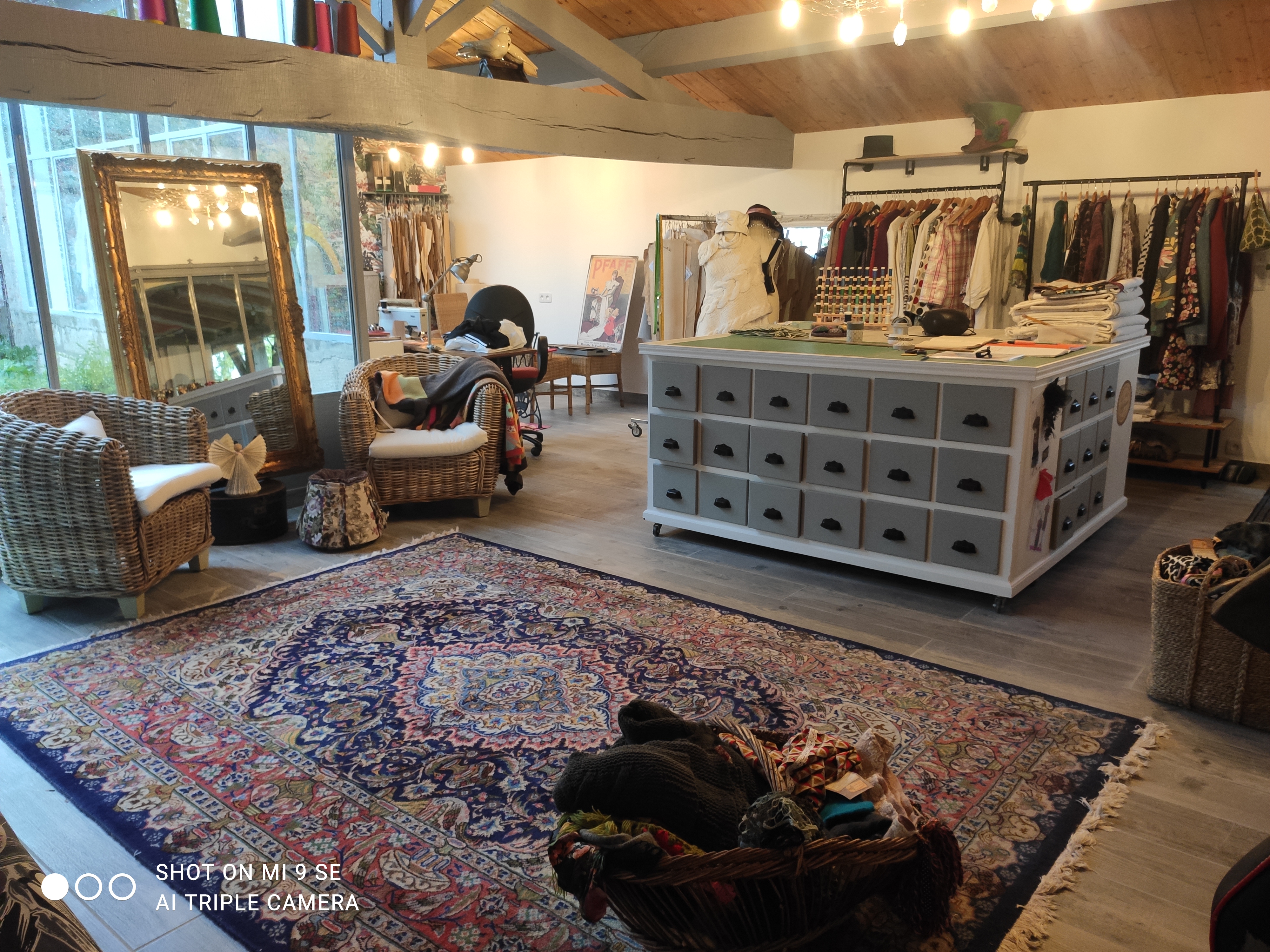 Bienvenue dans mon nouvel Atelier Couture 