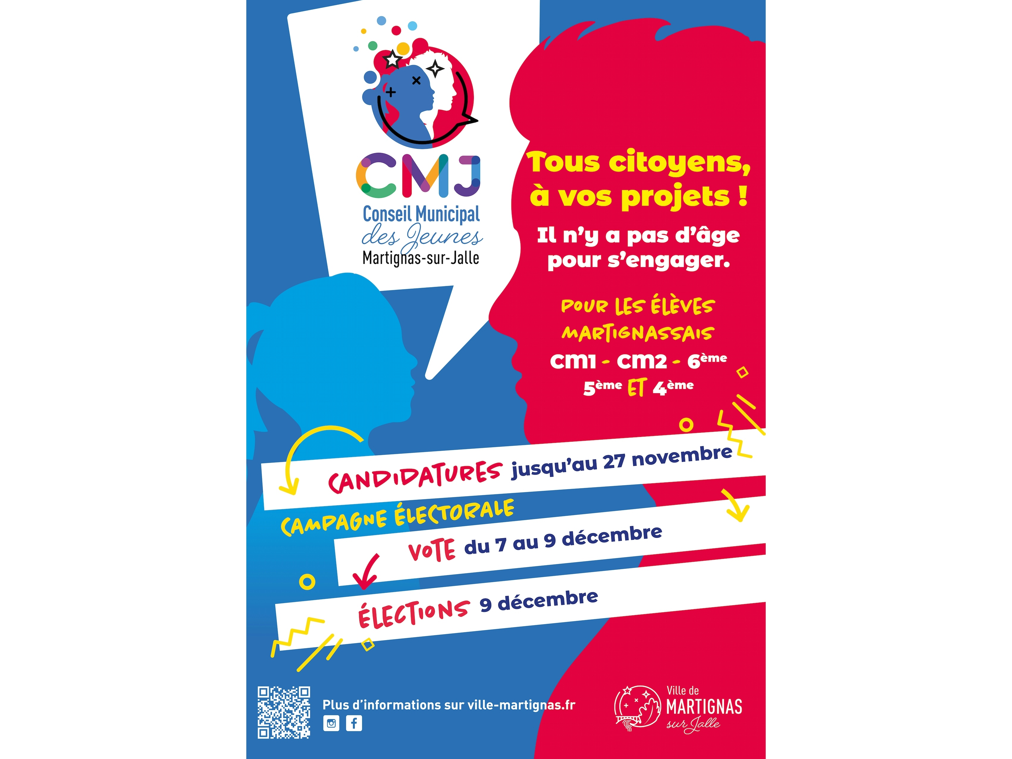 Conseil Municipal des Jeunes : devenez candidats