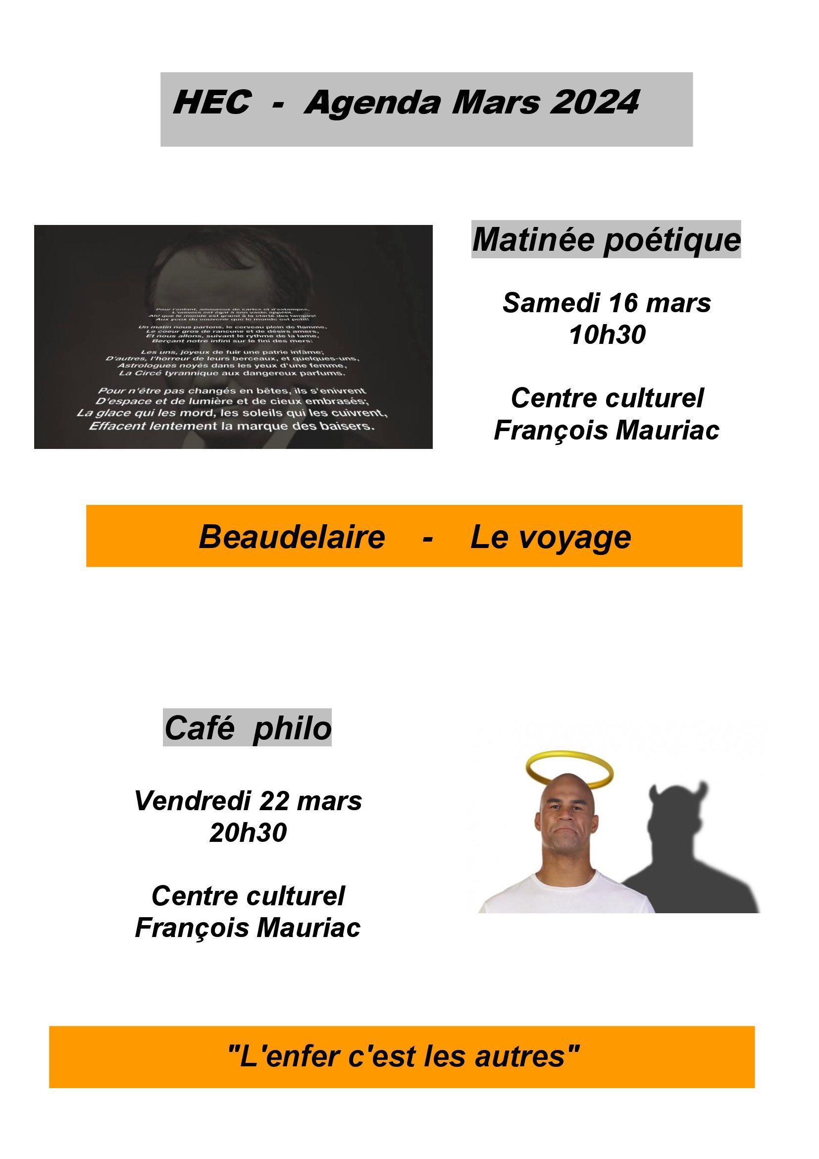 Agenda HEC mars 2024