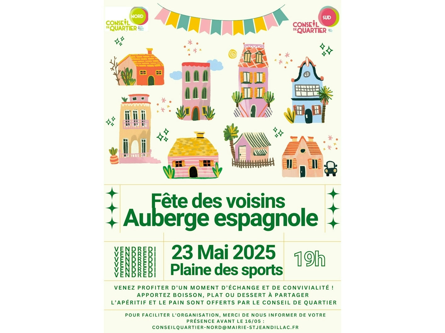 Fête des voisins - Auberge espagnole