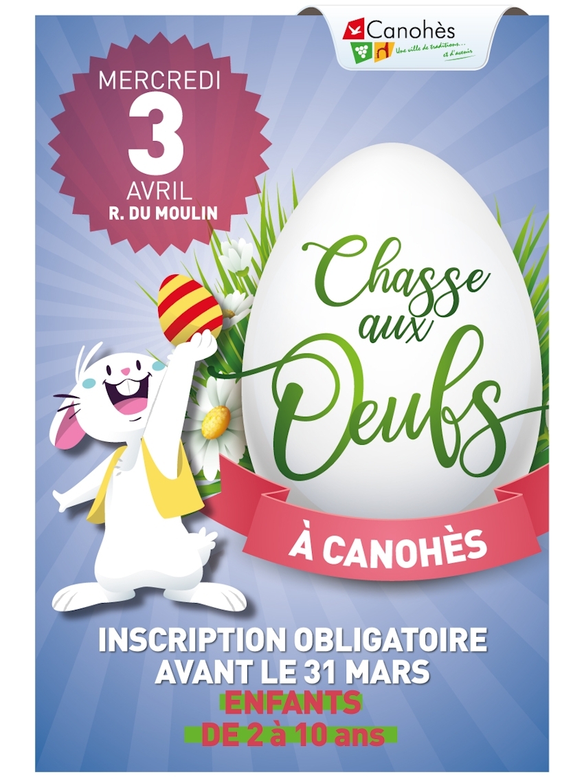 🥚 CHASSE AUX ŒUFS 2024 🐣 🍫 🐣 [ ALERTE AUX PETITS GOURMANDS DE CANOHÈS ] 🐣