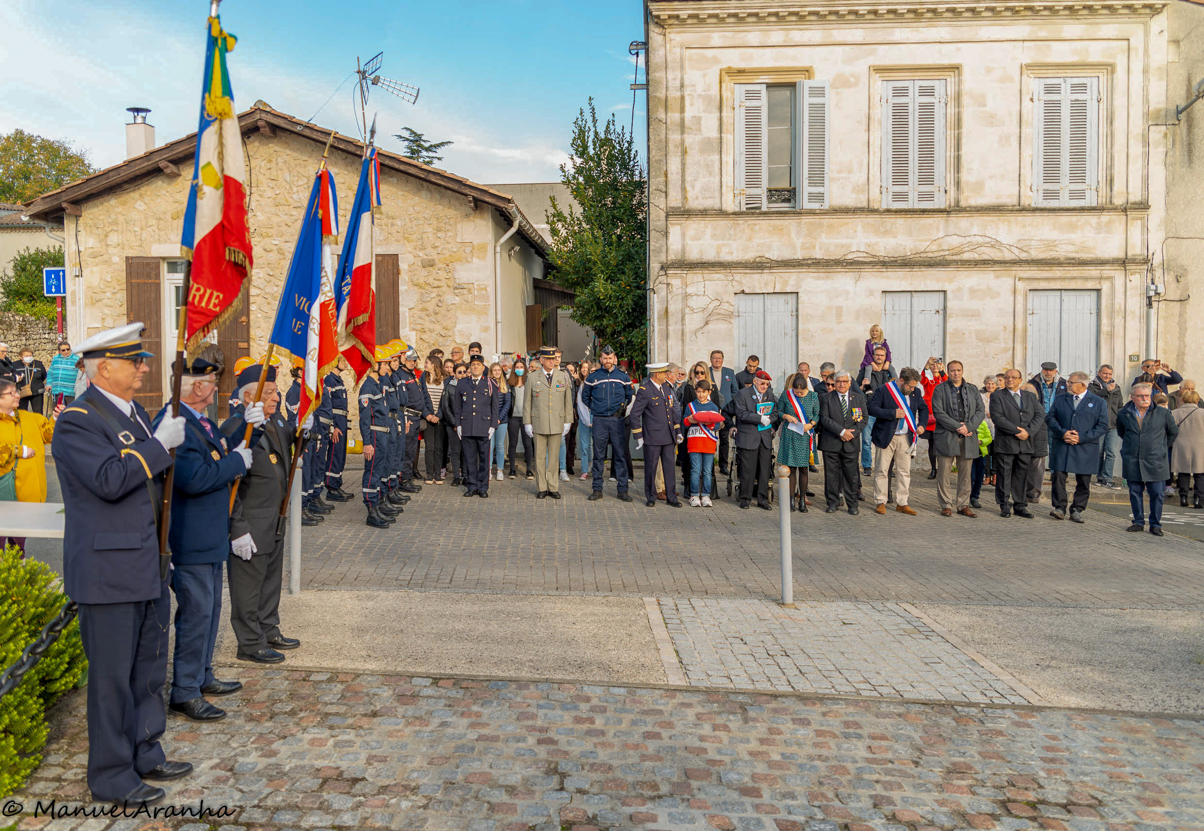 LA COMMEMORATION DE L'ARMISTICE DU 11 NOVEMBRE 1918 SOUS LE SIGNE DE LA JEUNESSE