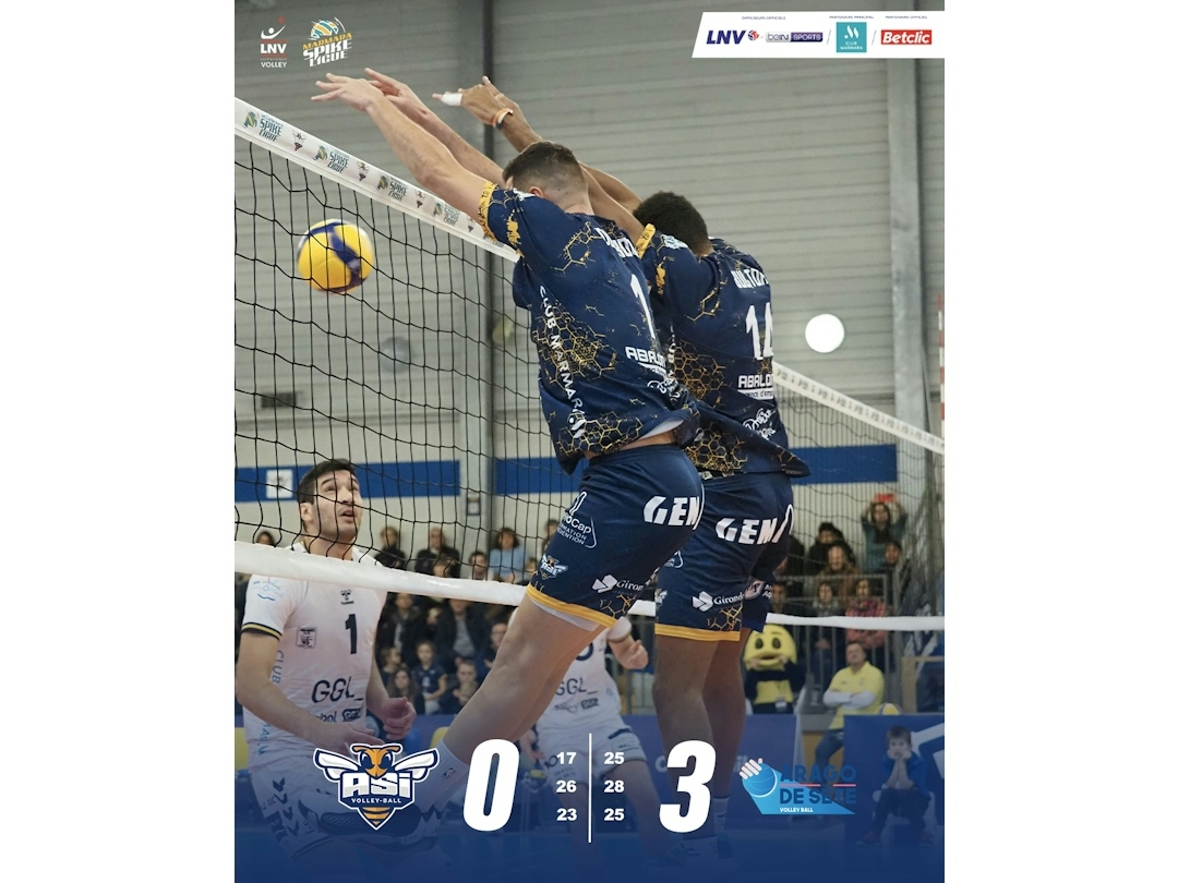 ASI vs Sète : défaite 3/0