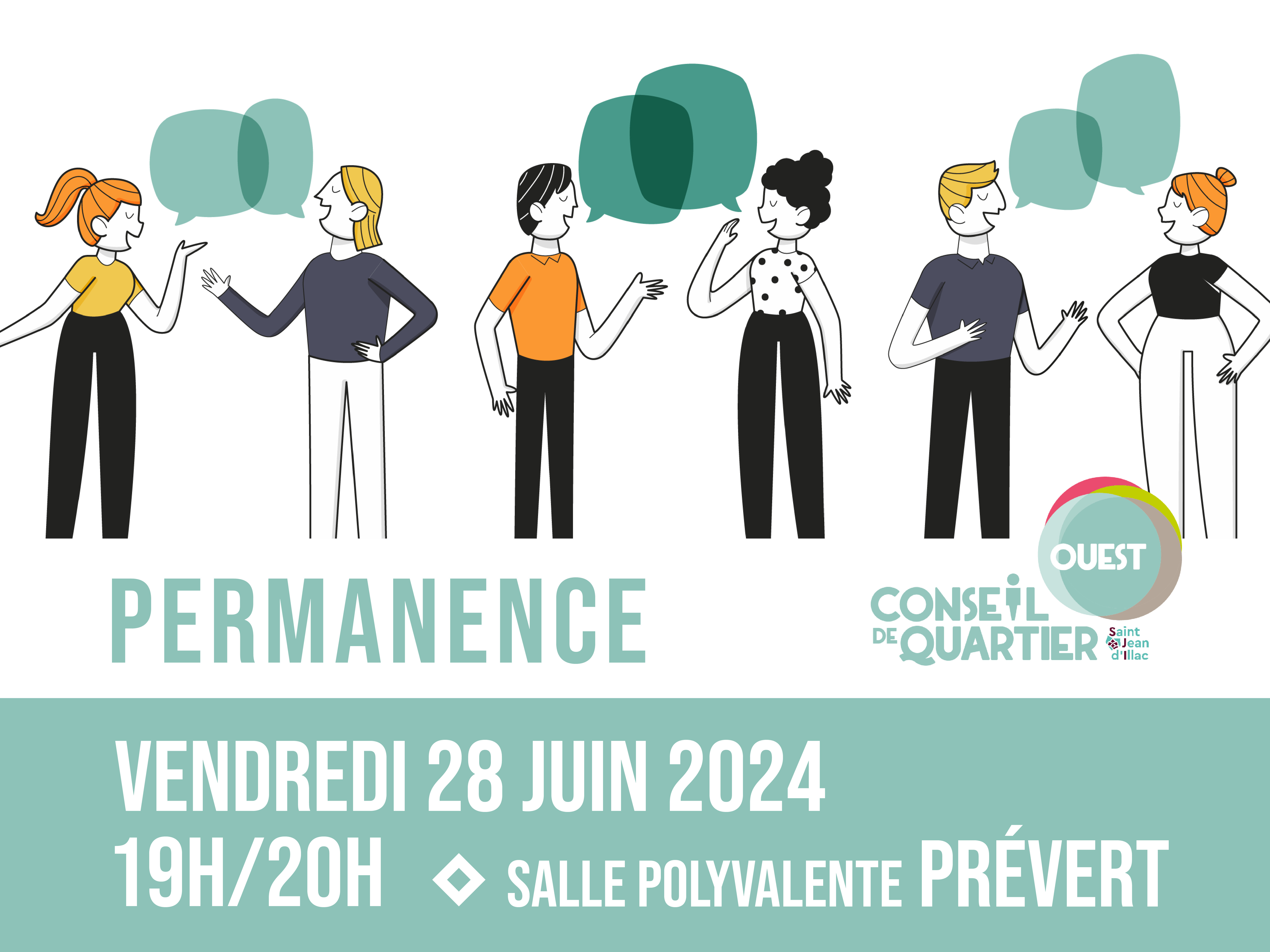 Conseil de quartier OUEST - Permanence