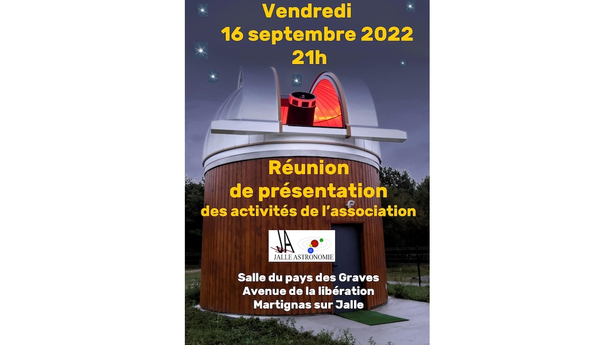 Réunion de présentation 2022/2023