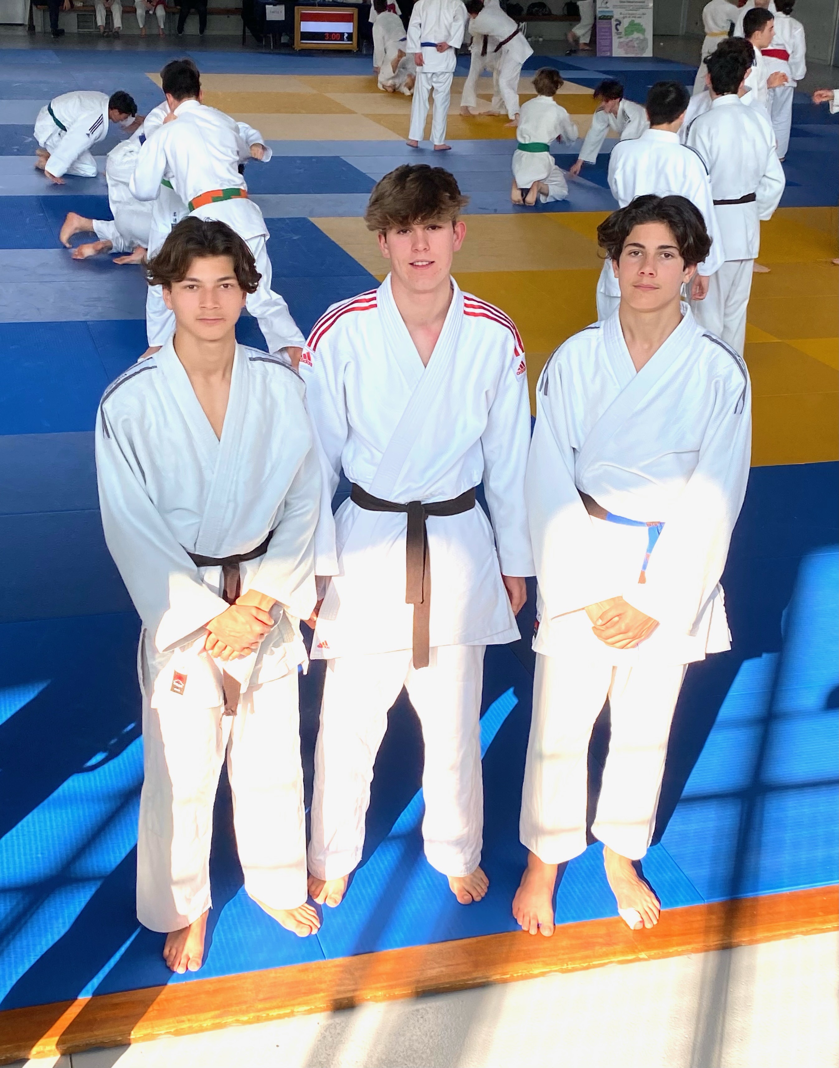 Résultats des ceintures de couleurs du 4 mars