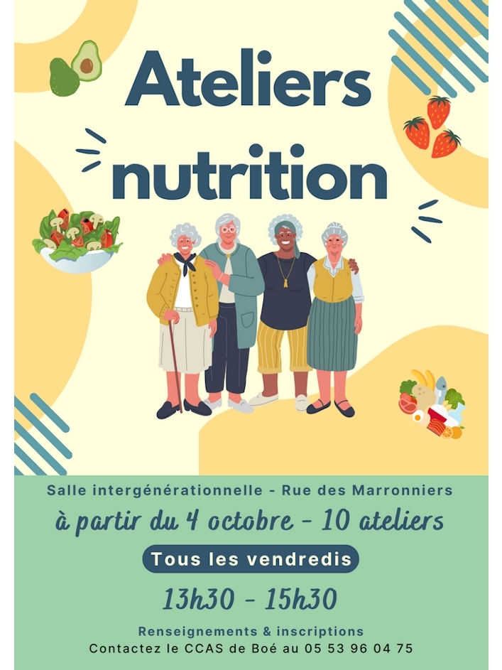 Ateliers nutrition