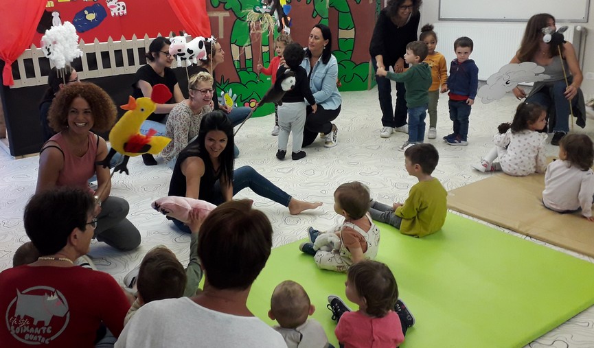 Spectacle des élèves de CAP « Petite enfance » 