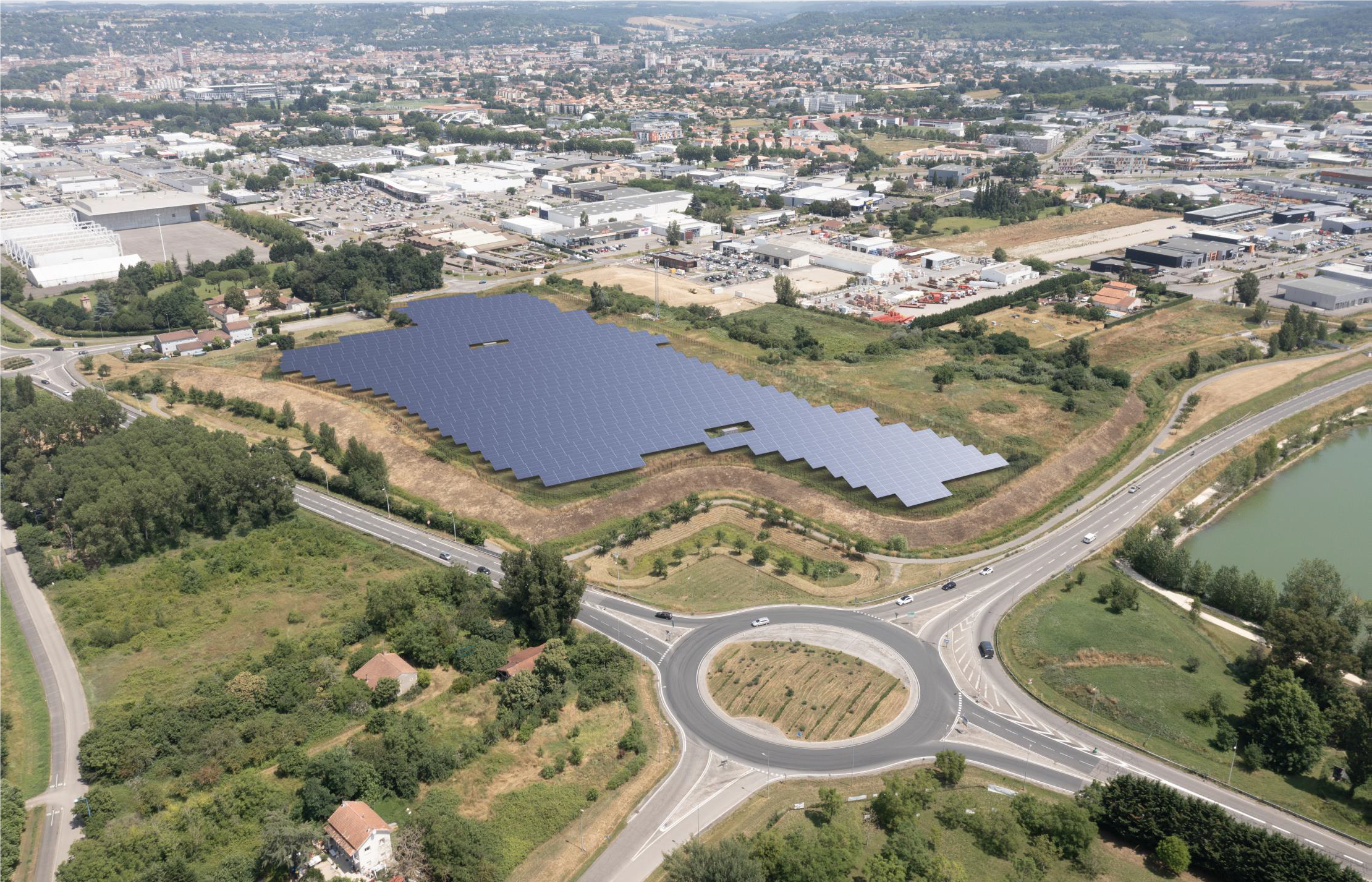 Un projet photovoltaïque pour revaloriser un site dégradé sur la commune