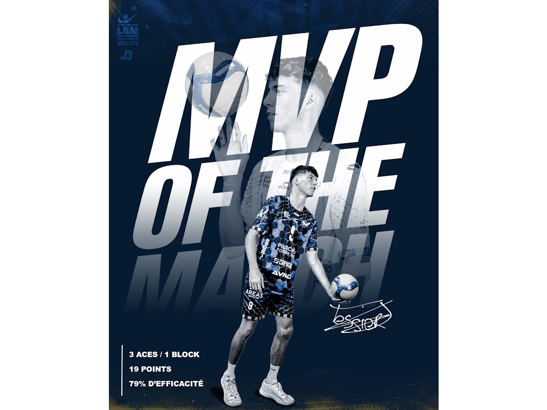 Lucas Tessier sacré MVP ! 