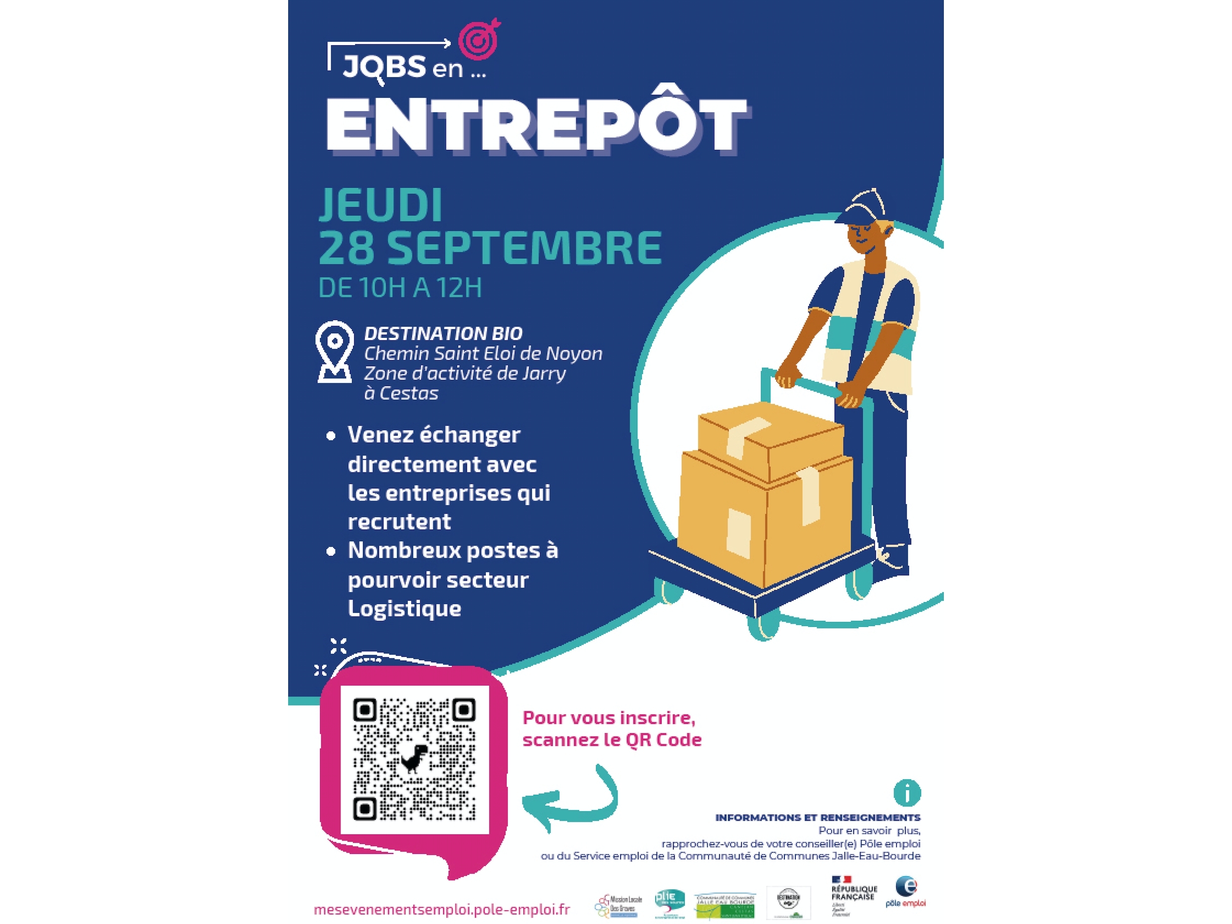 Jobs en ENTREPOT 2023