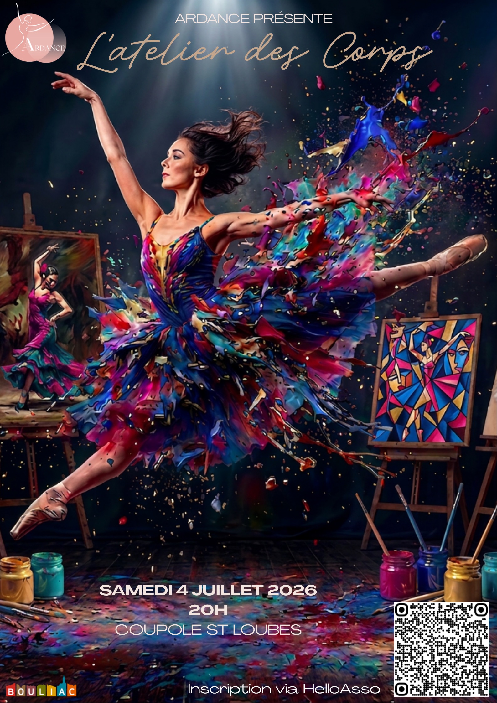 L'atelier des corps - Spectacle Ardance 2026