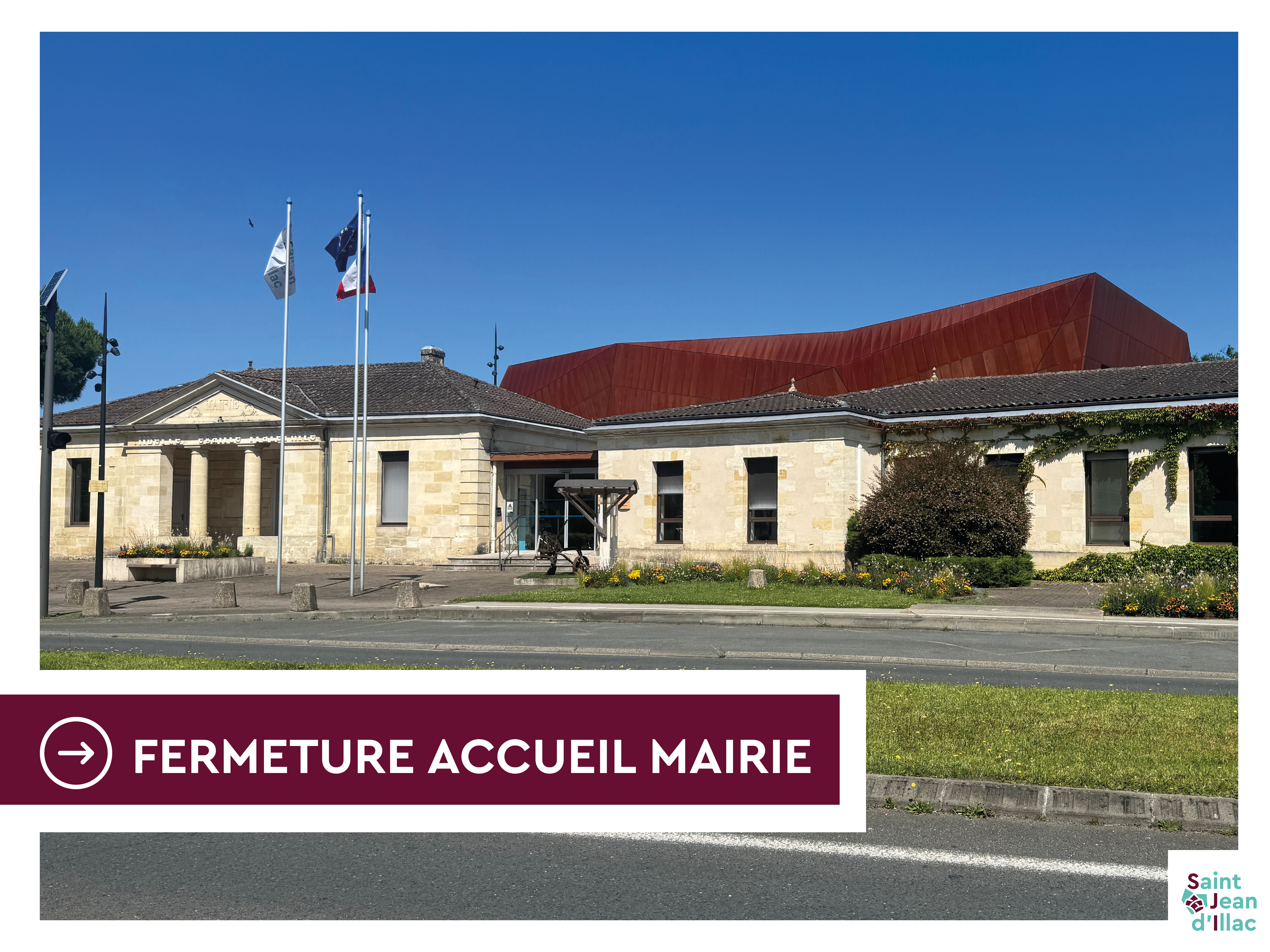 Fermeture Accueil Mairie