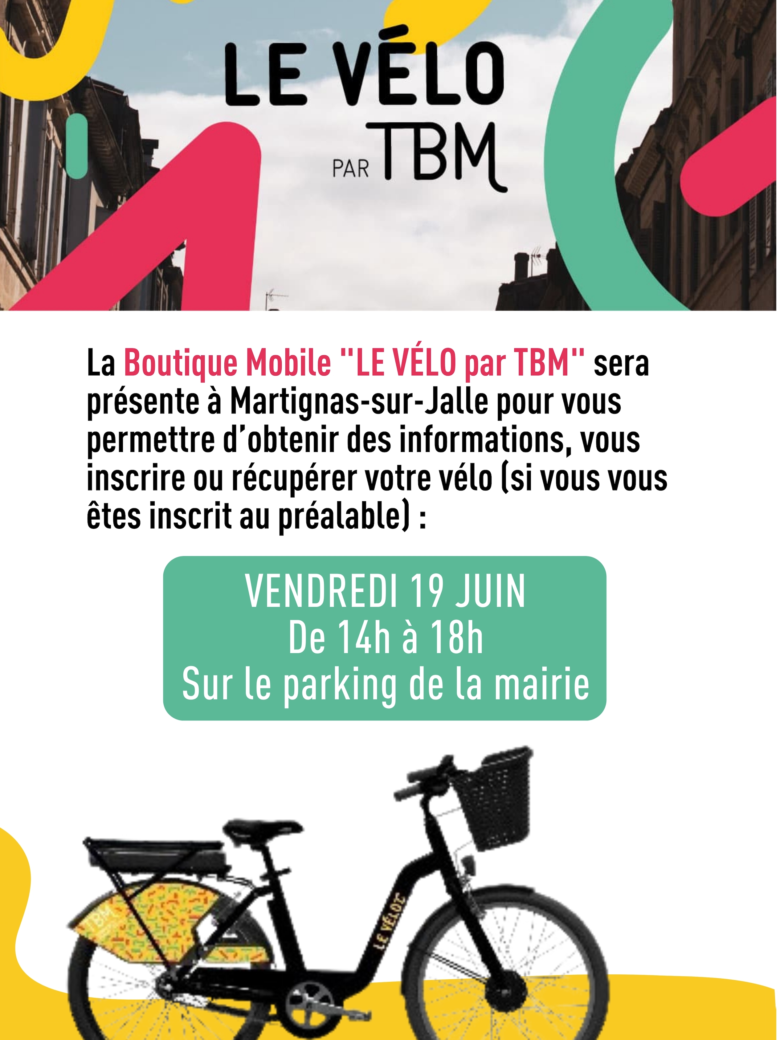 Boutique mobile "LE VÉLO par TBM"