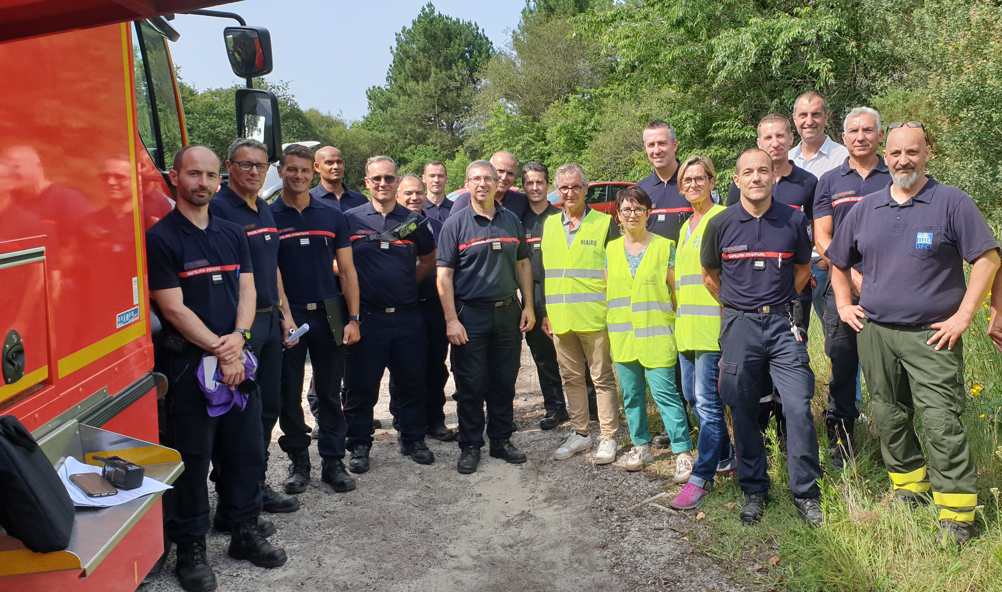 Exercice Feu de forêt