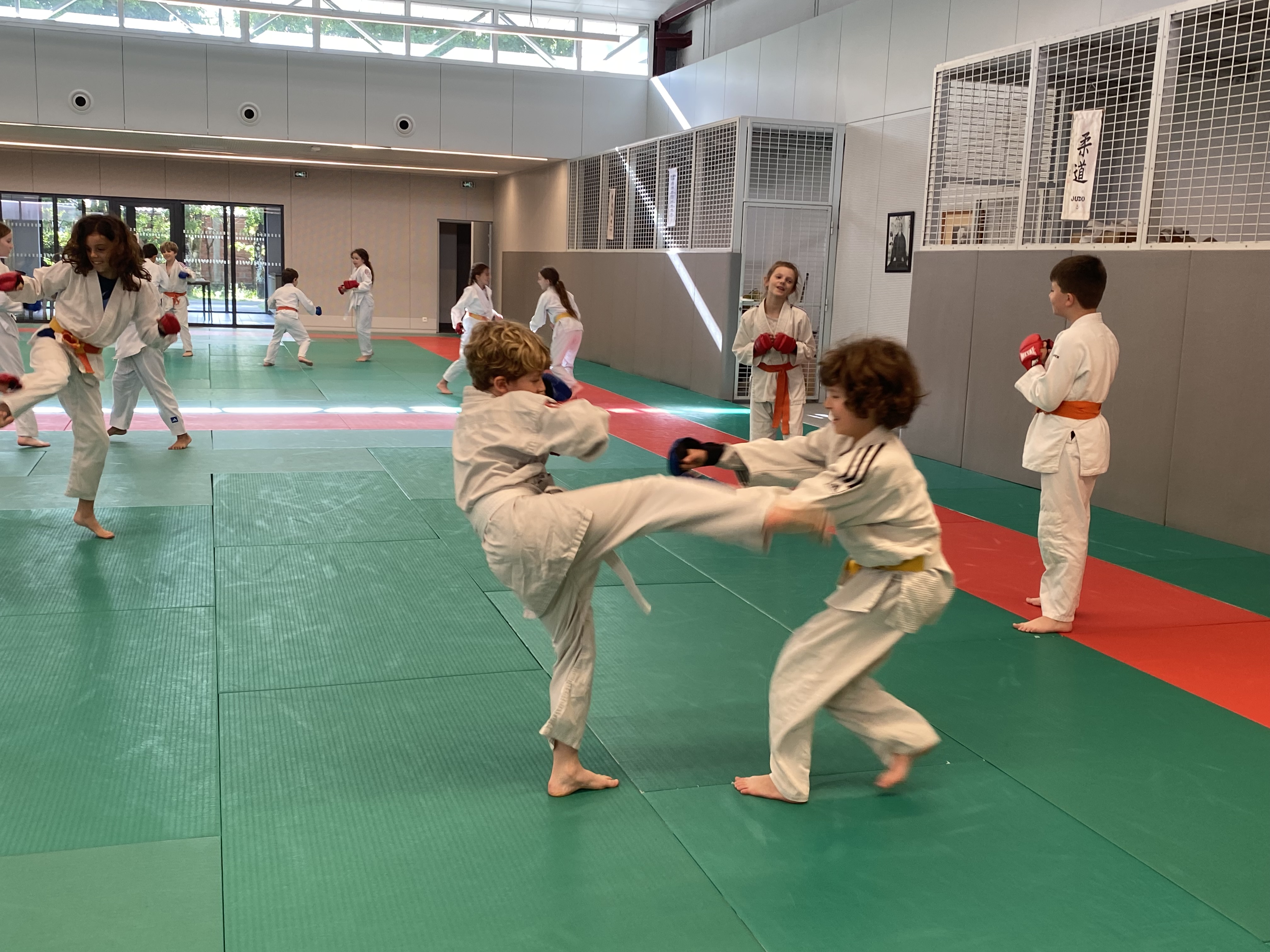 Initiation Jujitsu Fighting chez nos poussins 🥊 ⛩️🥋 🇧🇷