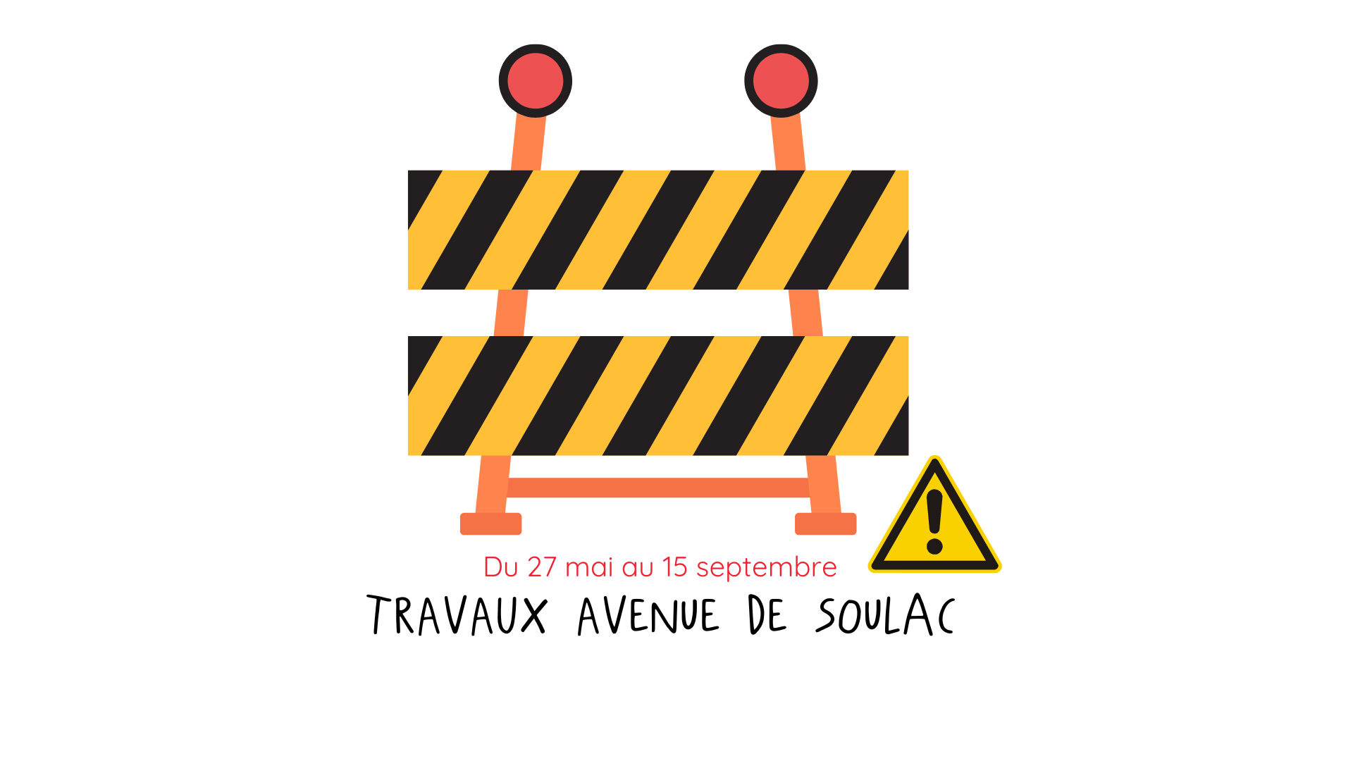 Début des travaux de l’avenue de Soulac : prenez vos précautions !