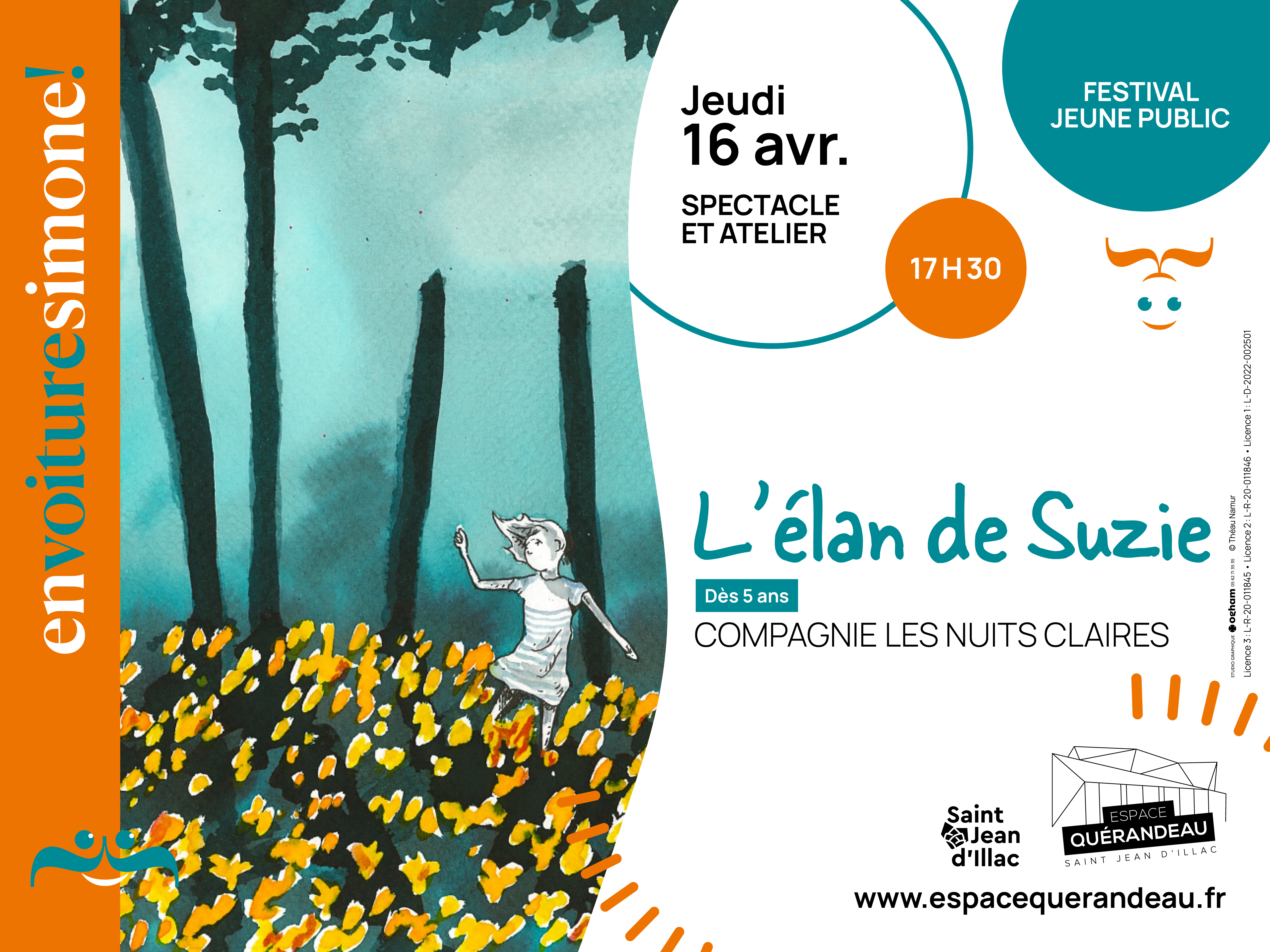 Spectacle et atelier - L'élan de Suzie