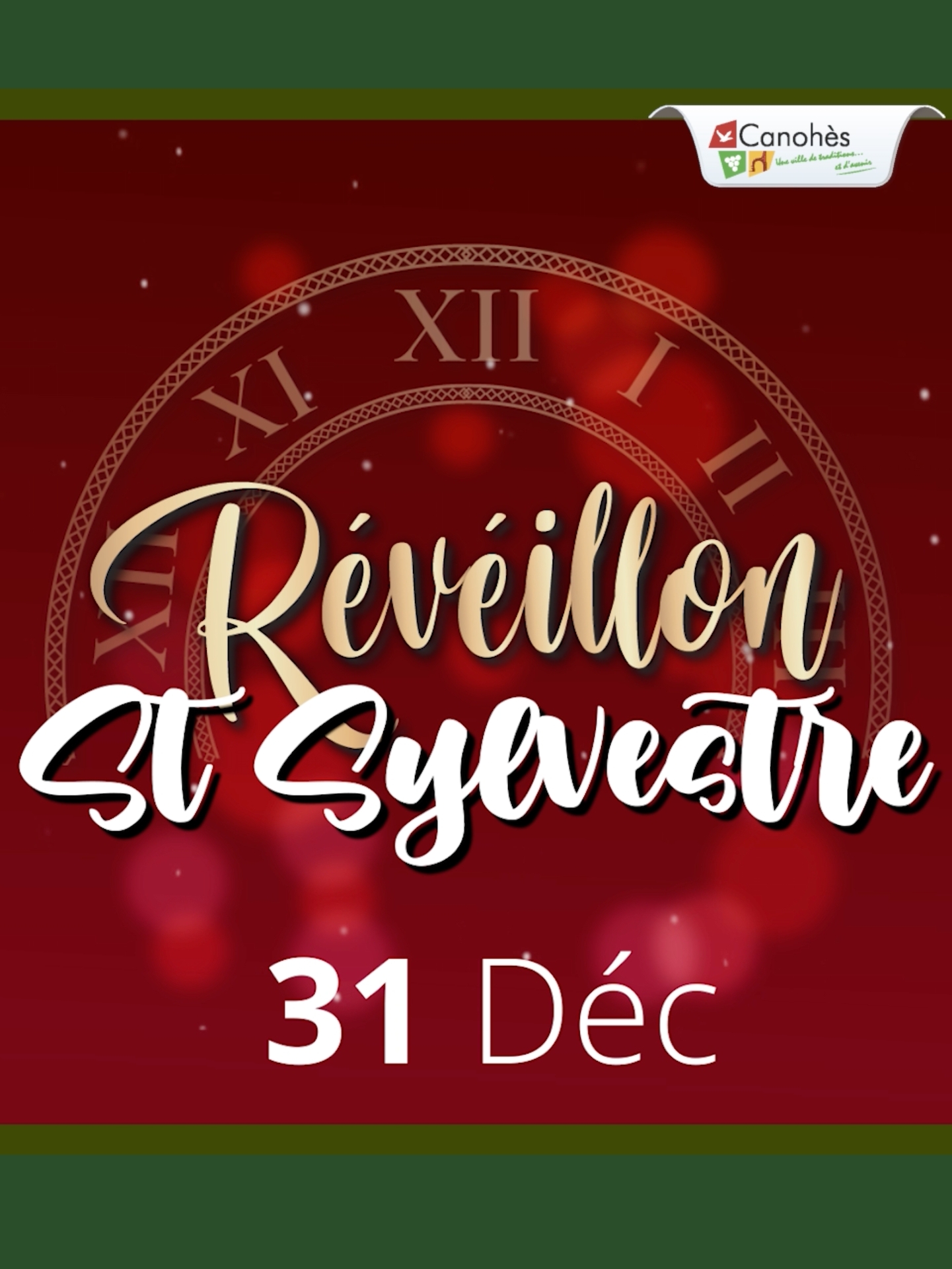 REVEILLON DE LA SAINT SYLVESTRE
