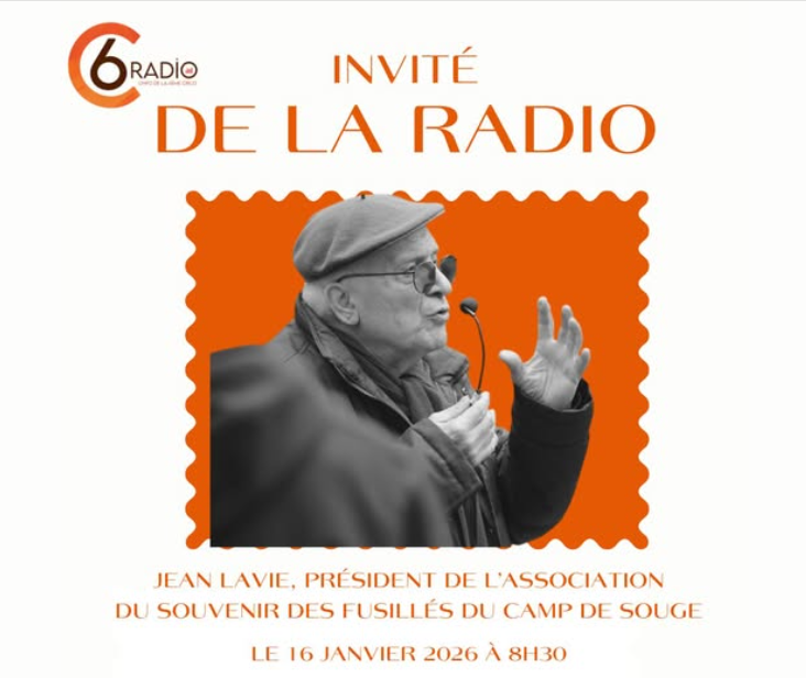 Mémoire vivante : Jean Lavie à l’antenne de C6 Radio "Les 256 de Souge"