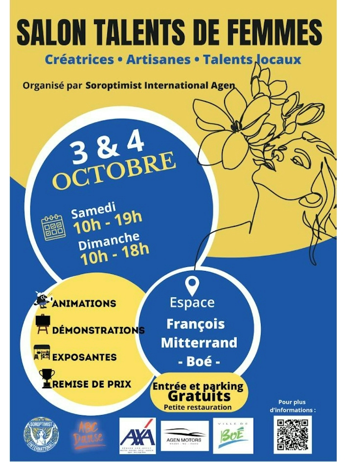 Le Salon Talents de Femmes revient à l’Espace culturel François-Mitterrand