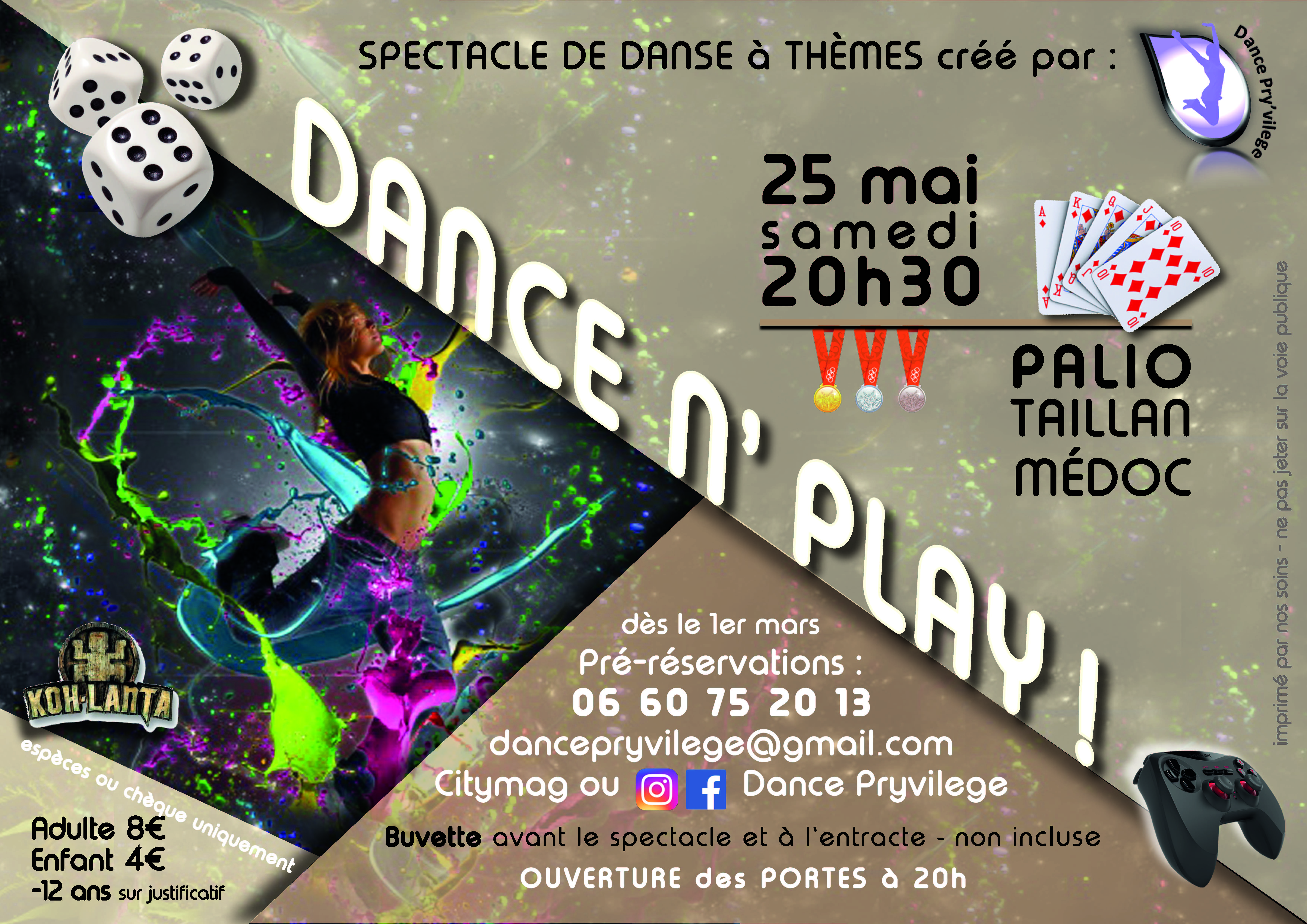 Spectacle "Dance N' Play"    J - 9 !